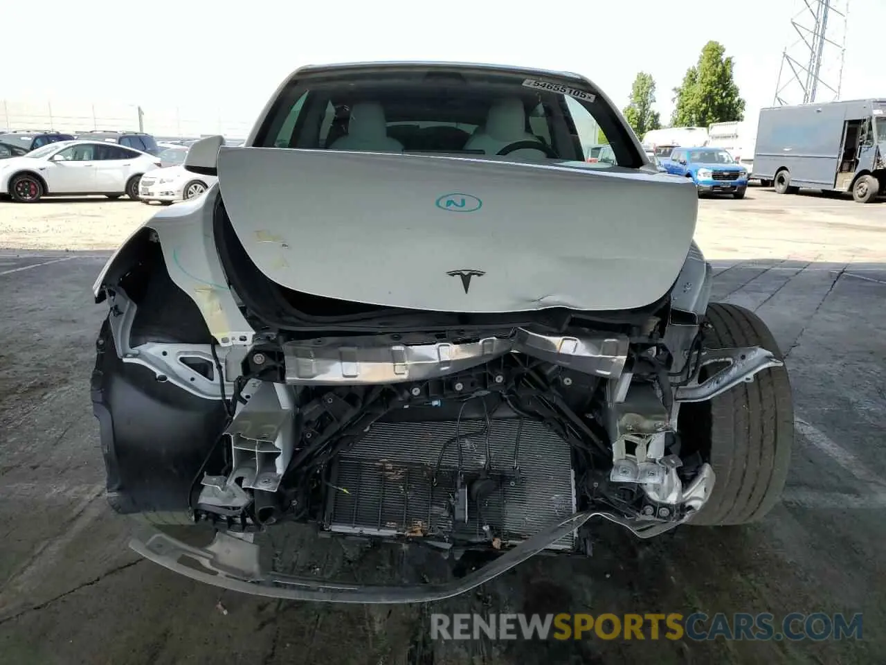 5 Photograph of a damaged car 7SAYGDEE8PF620703 TESLA MODEL Y 2023