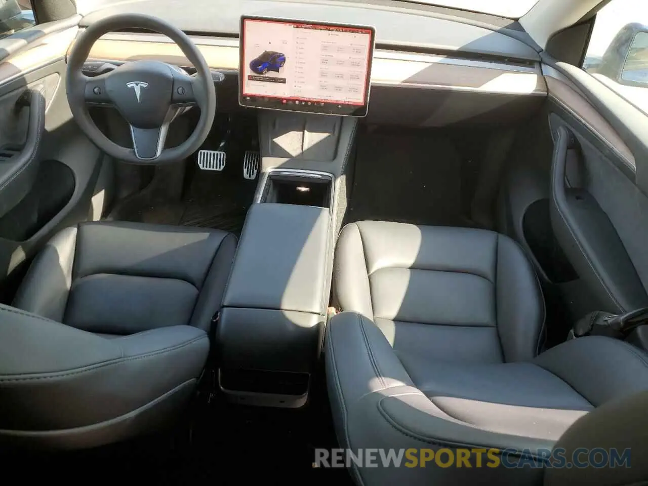 8 Photograph of a damaged car 7SAYGDEE8PF628512 TESLA MODEL Y 2023