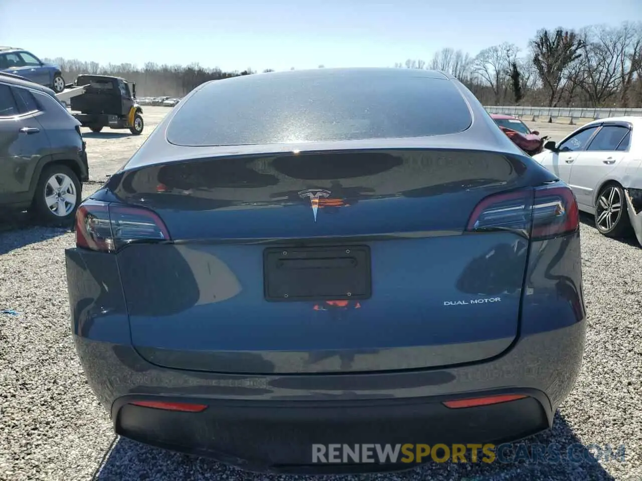 6 Фотография поврежденного автомобиля 7SAYGDEE8PF669268 TESLA MODEL Y 2023