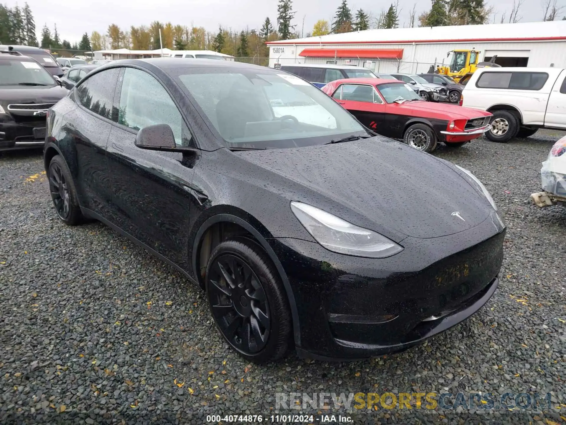 1 Photograph of a damaged car 7SAYGDEE8PF690380 TESLA MODEL Y 2023