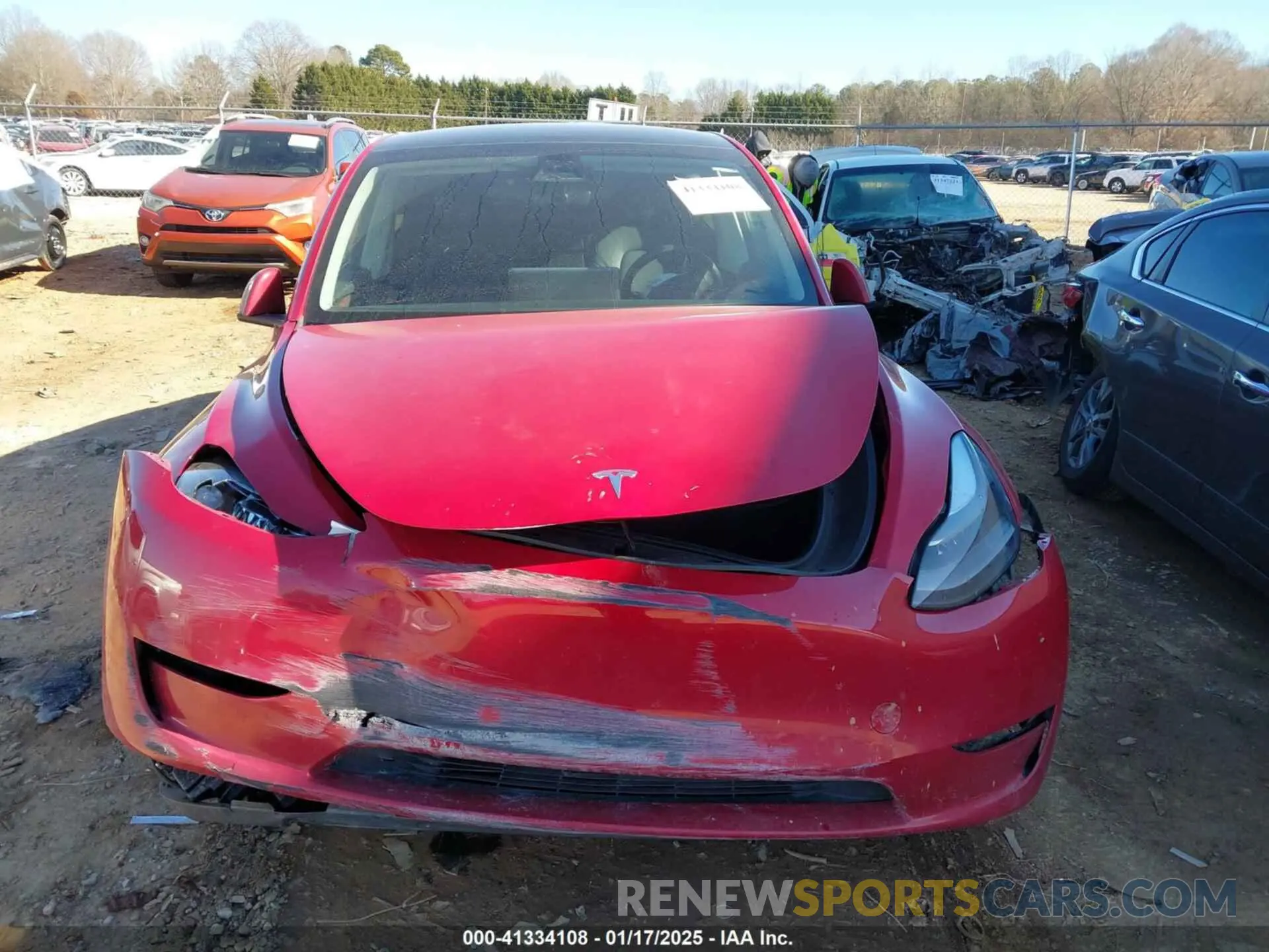 11 Photograph of a damaged car 7SAYGDEE8PF709459 TESLA MODEL Y 2023