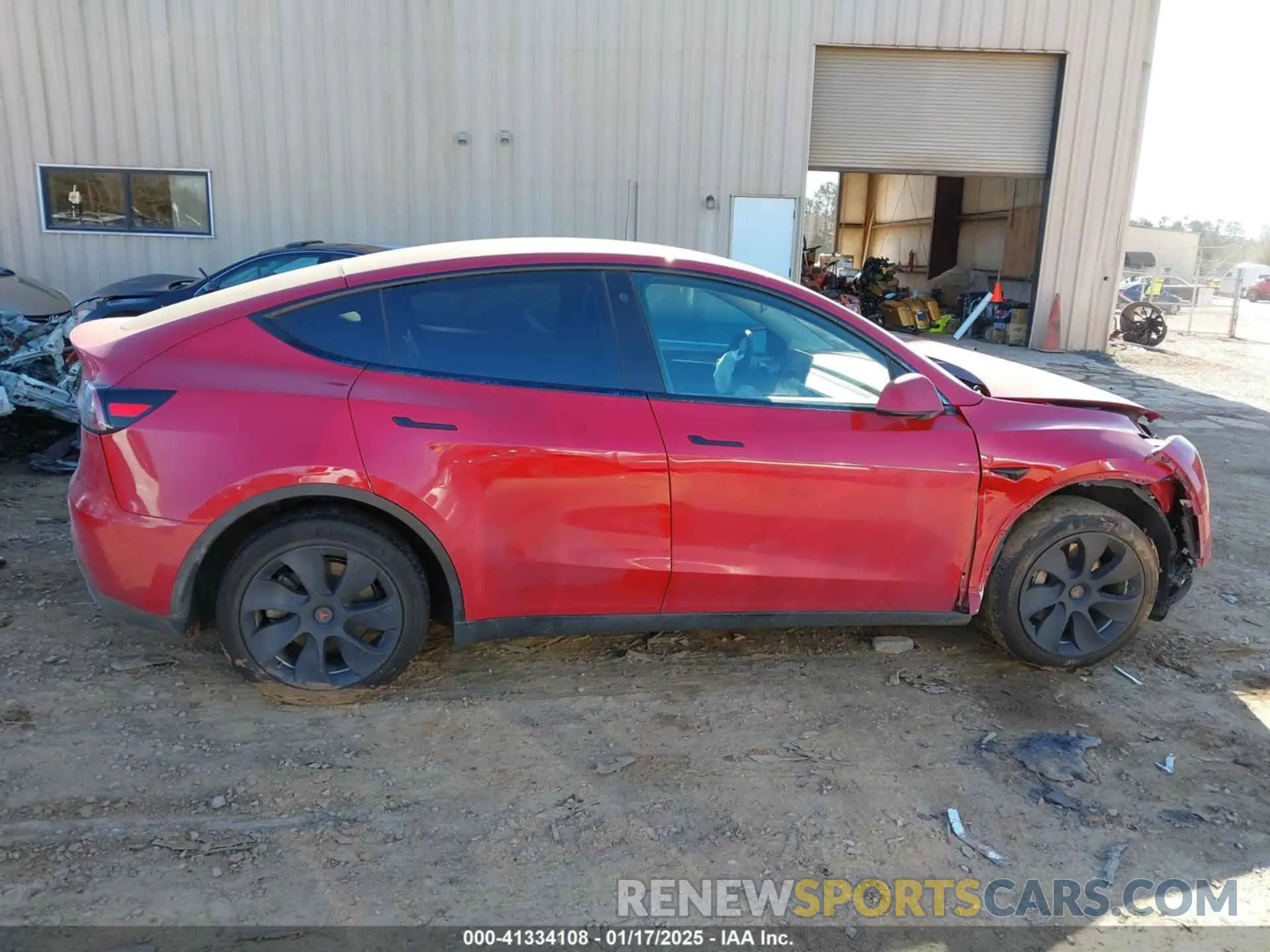 12 Photograph of a damaged car 7SAYGDEE8PF709459 TESLA MODEL Y 2023
