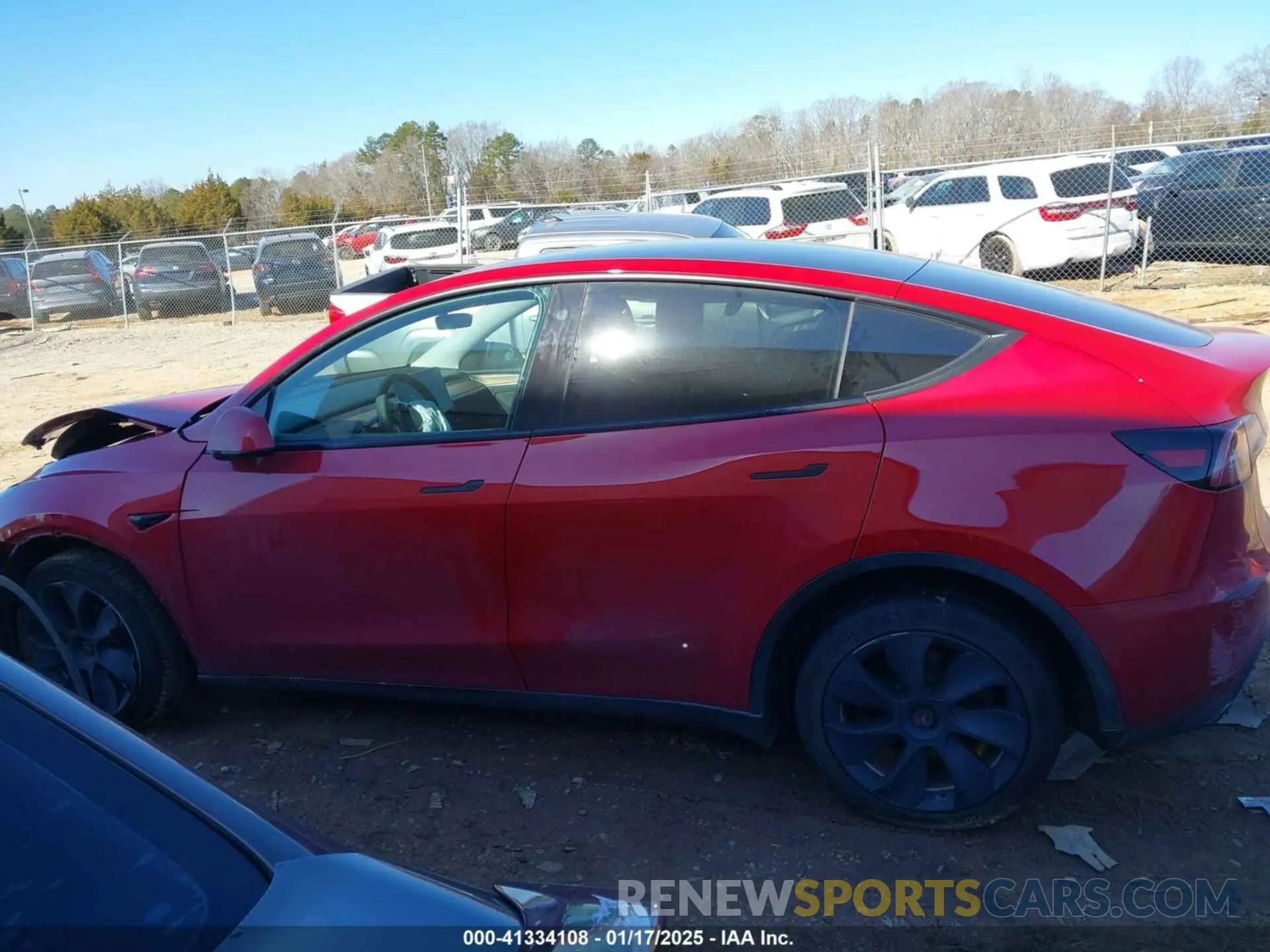 13 Photograph of a damaged car 7SAYGDEE8PF709459 TESLA MODEL Y 2023