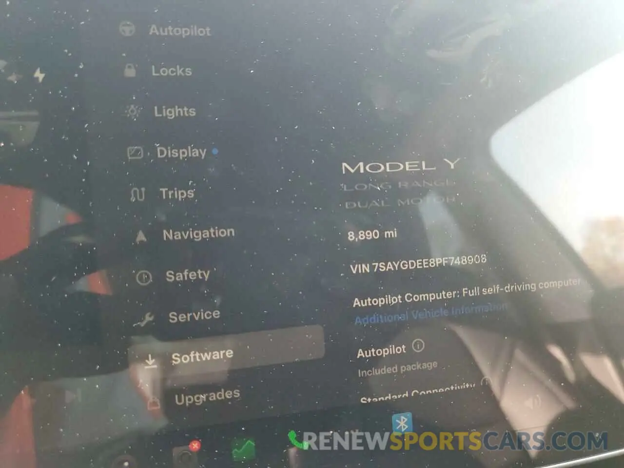 9 Photograph of a damaged car 7SAYGDEE8PF748908 TESLA MODEL Y 2023