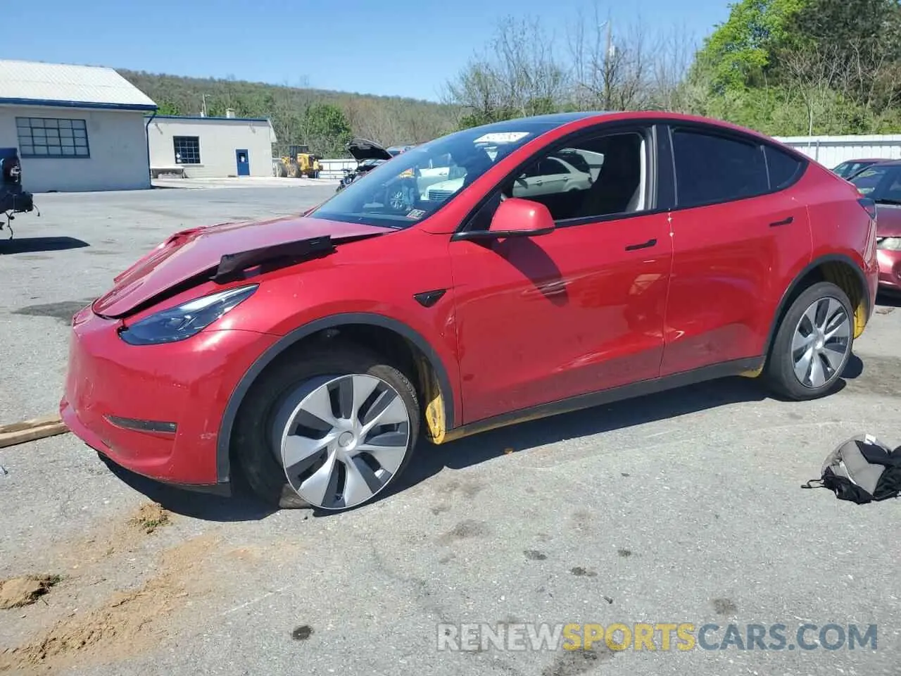 1 Photograph of a damaged car 7SAYGDEE8PF790494 TESLA MODEL Y 2023