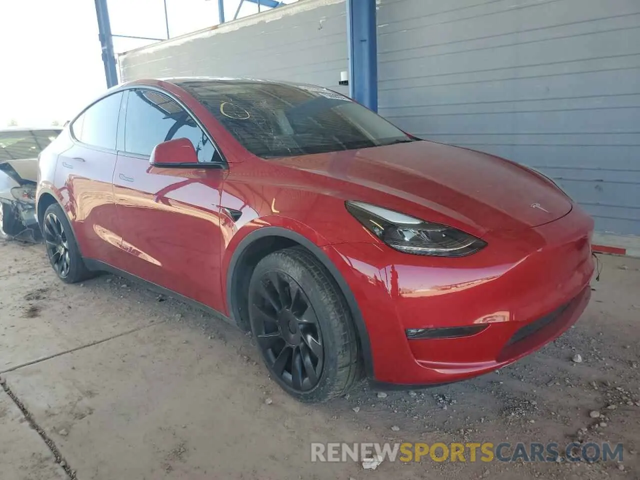 4 Photograph of a damaged car 7SAYGDEE8PF792634 TESLA MODEL Y 2023