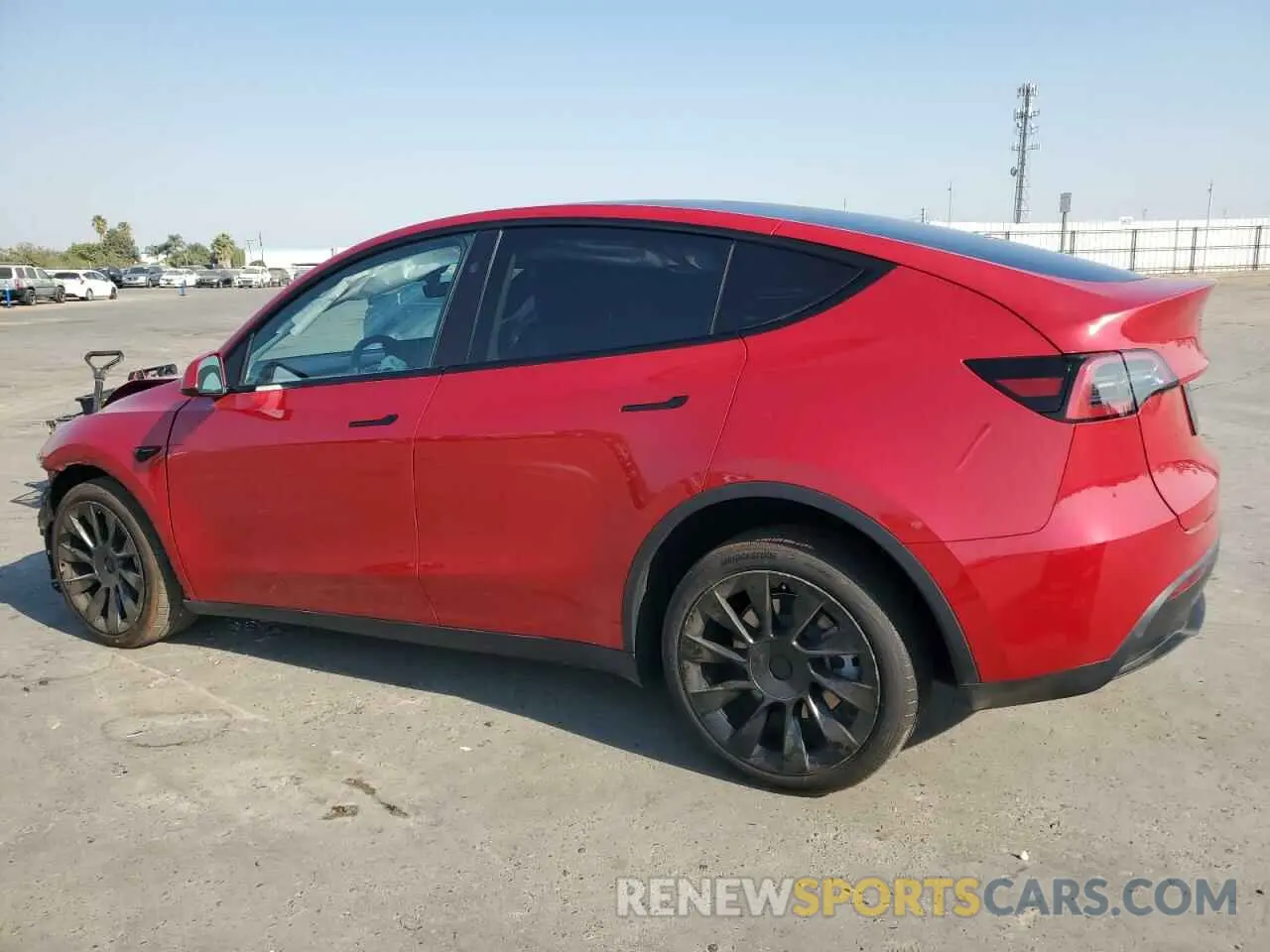 2 Photograph of a damaged car 7SAYGDEE8PF813000 TESLA MODEL Y 2023