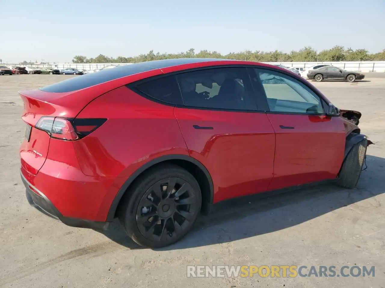 3 Photograph of a damaged car 7SAYGDEE8PF813000 TESLA MODEL Y 2023