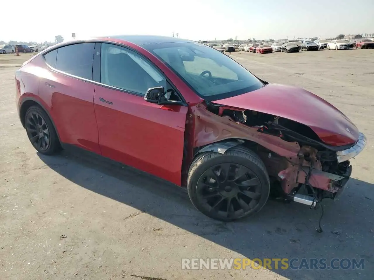 4 Photograph of a damaged car 7SAYGDEE8PF813000 TESLA MODEL Y 2023