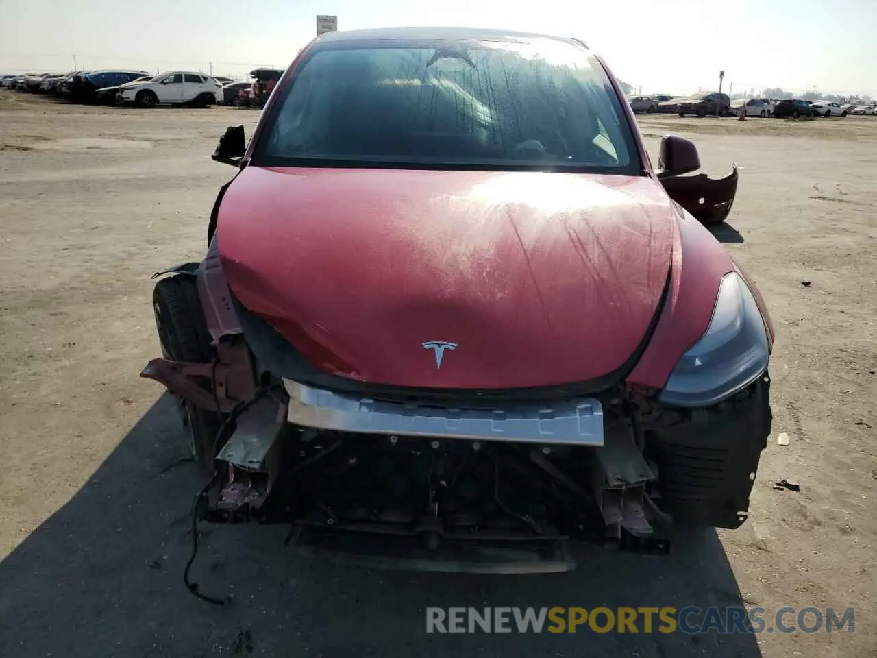 5 Photograph of a damaged car 7SAYGDEE8PF813000 TESLA MODEL Y 2023