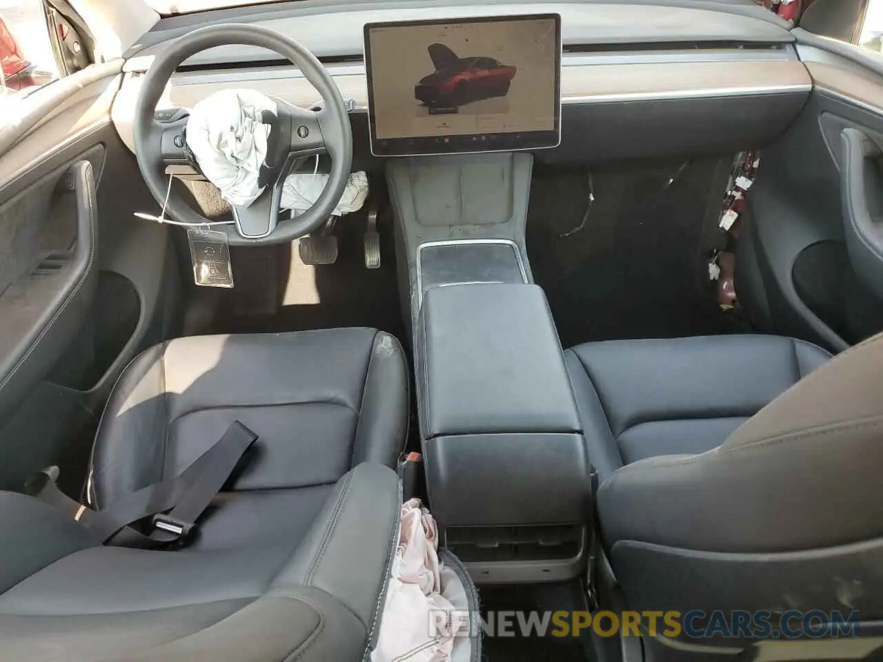 8 Photograph of a damaged car 7SAYGDEE8PF813000 TESLA MODEL Y 2023