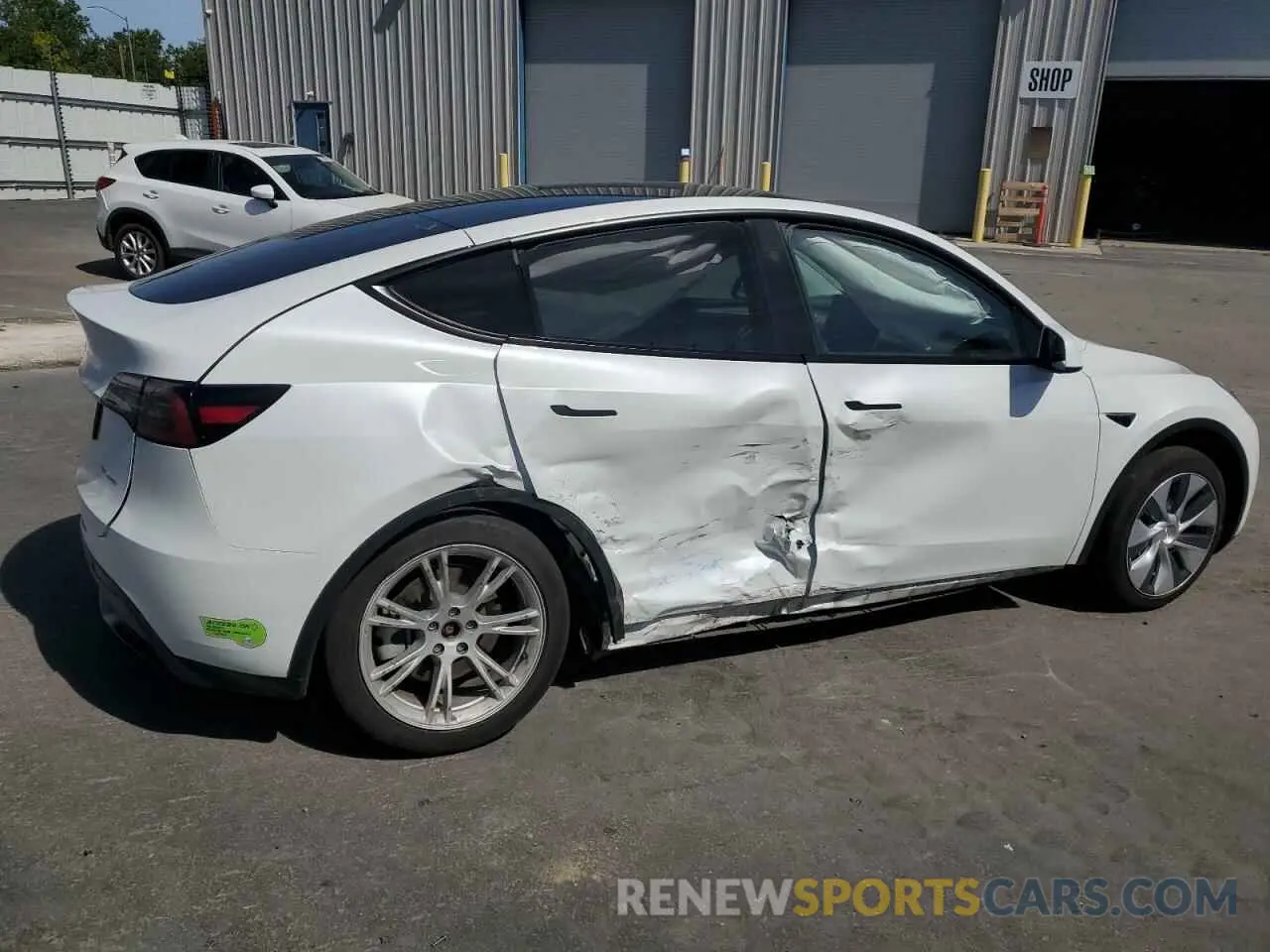 3 Photograph of a damaged car 7SAYGDEE8PF816544 TESLA MODEL Y 2023