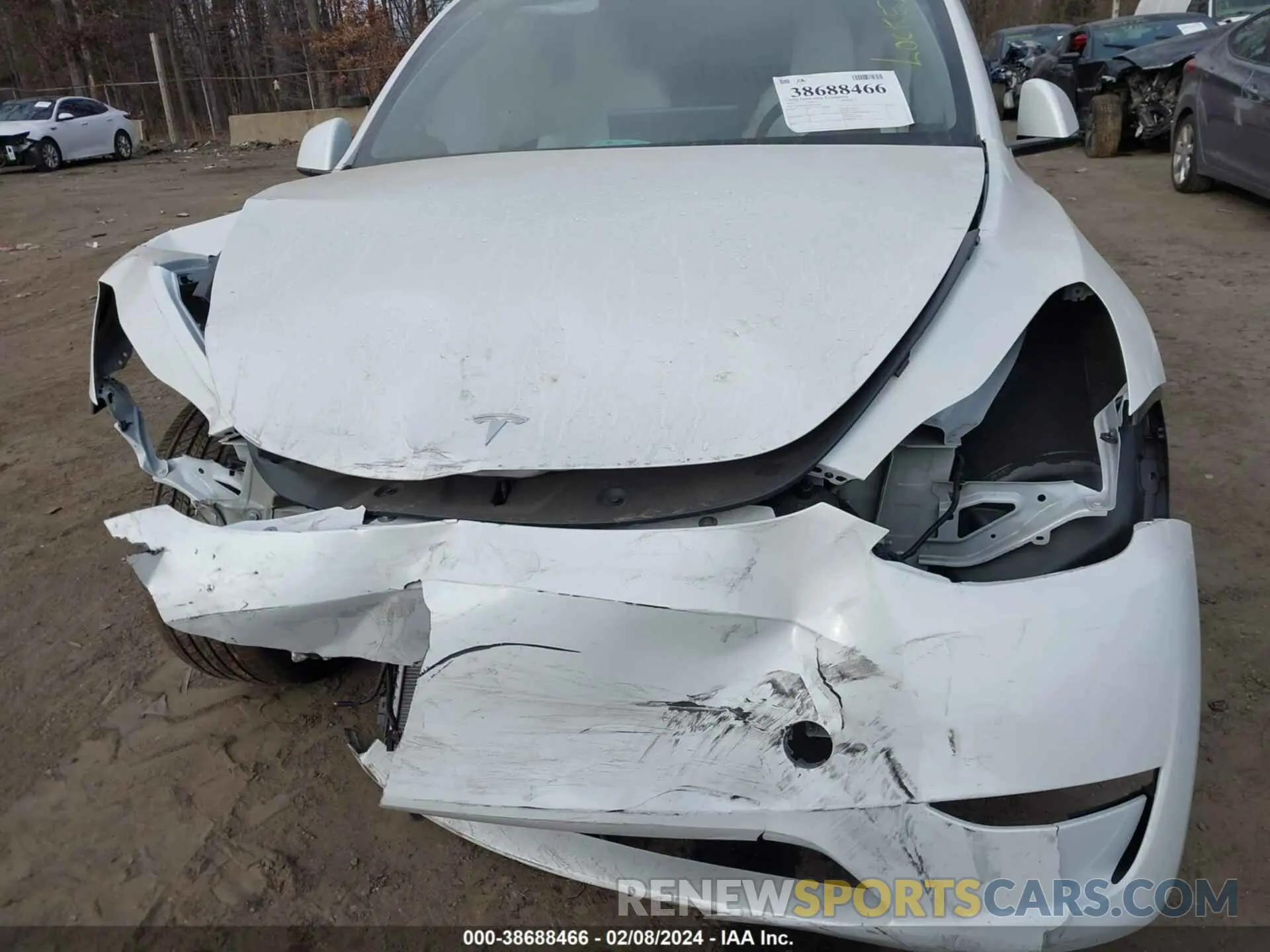 10 Фотография поврежденного автомобиля 7SAYGDEE8PF842450 TESLA MODEL Y 2023