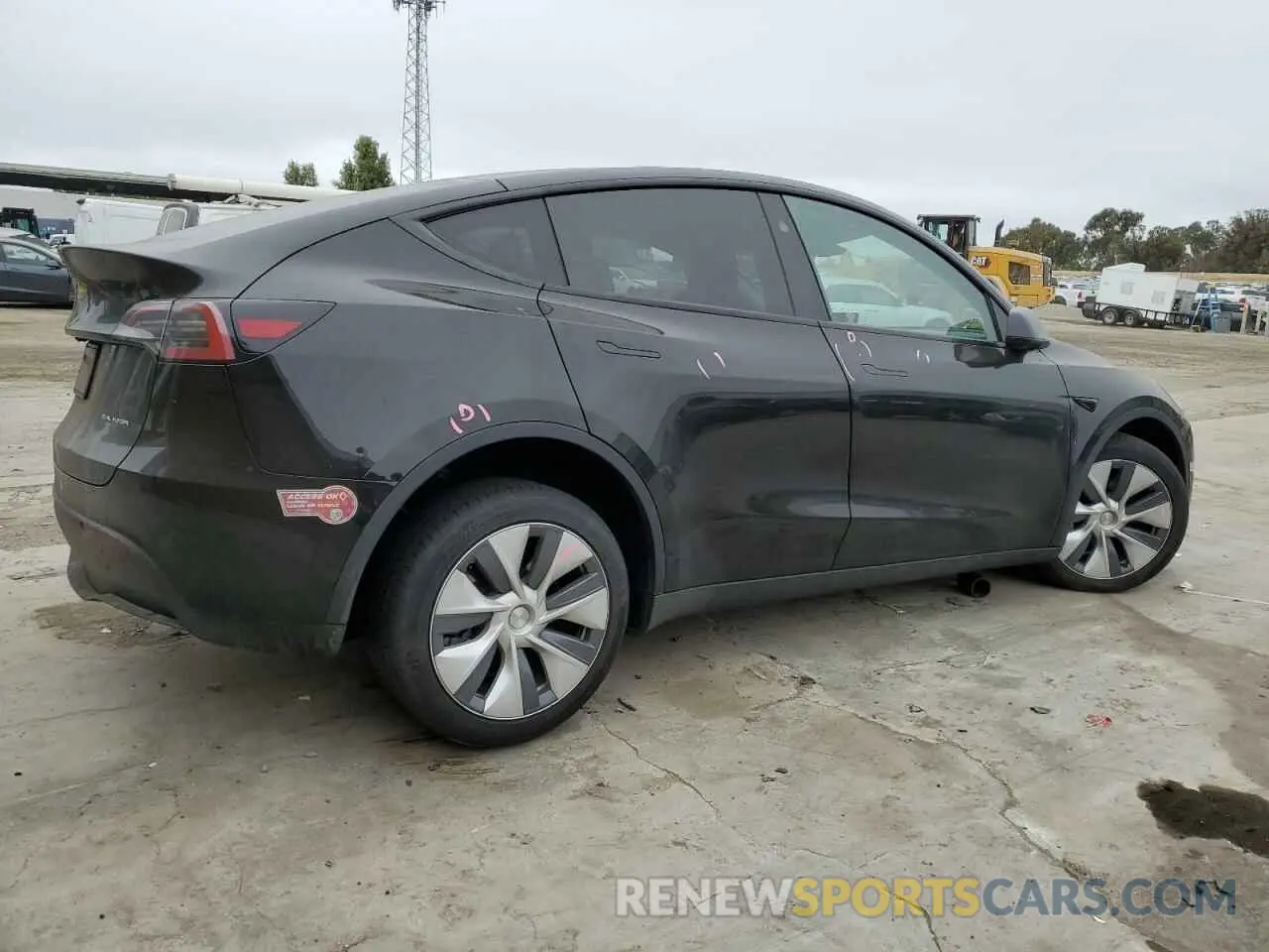 3 Фотография поврежденного автомобиля 7SAYGDEE8PF862827 TESLA MODEL Y 2023