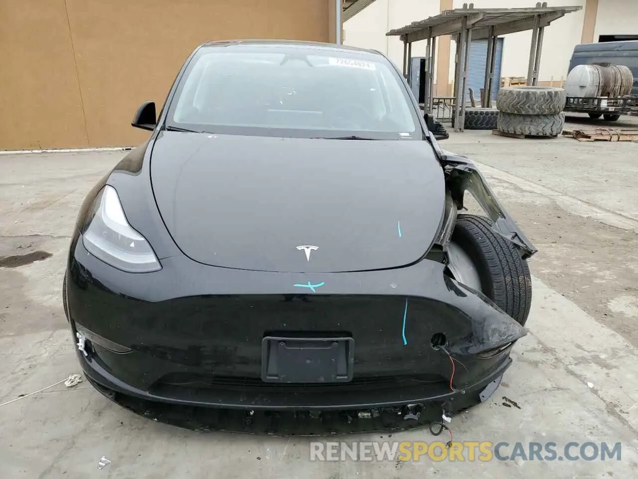 5 Фотография поврежденного автомобиля 7SAYGDEE8PF862827 TESLA MODEL Y 2023