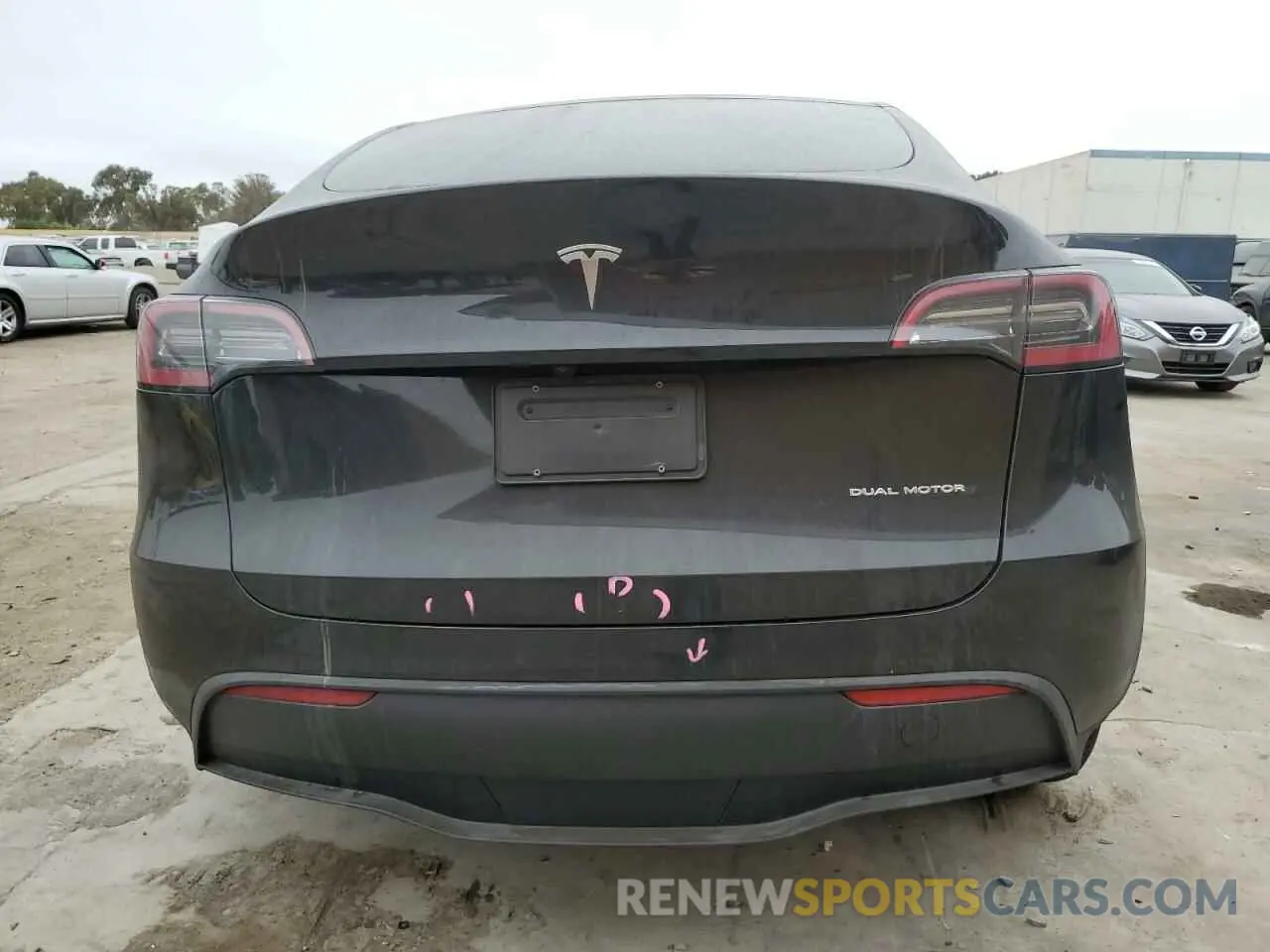 6 Фотография поврежденного автомобиля 7SAYGDEE8PF862827 TESLA MODEL Y 2023