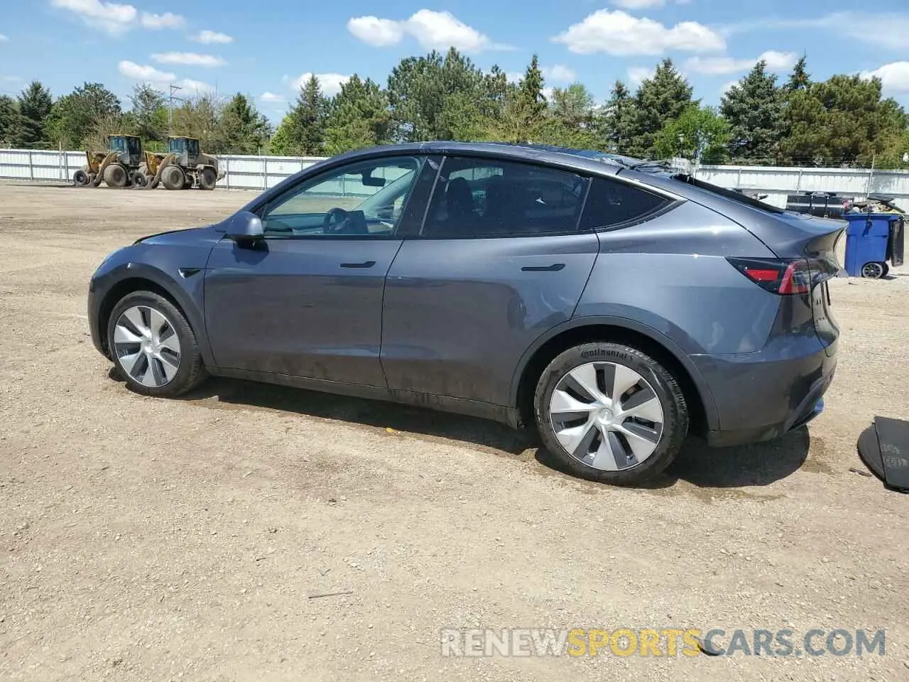 2 Фотография поврежденного автомобиля 7SAYGDEE8PF869440 TESLA MODEL Y 2023