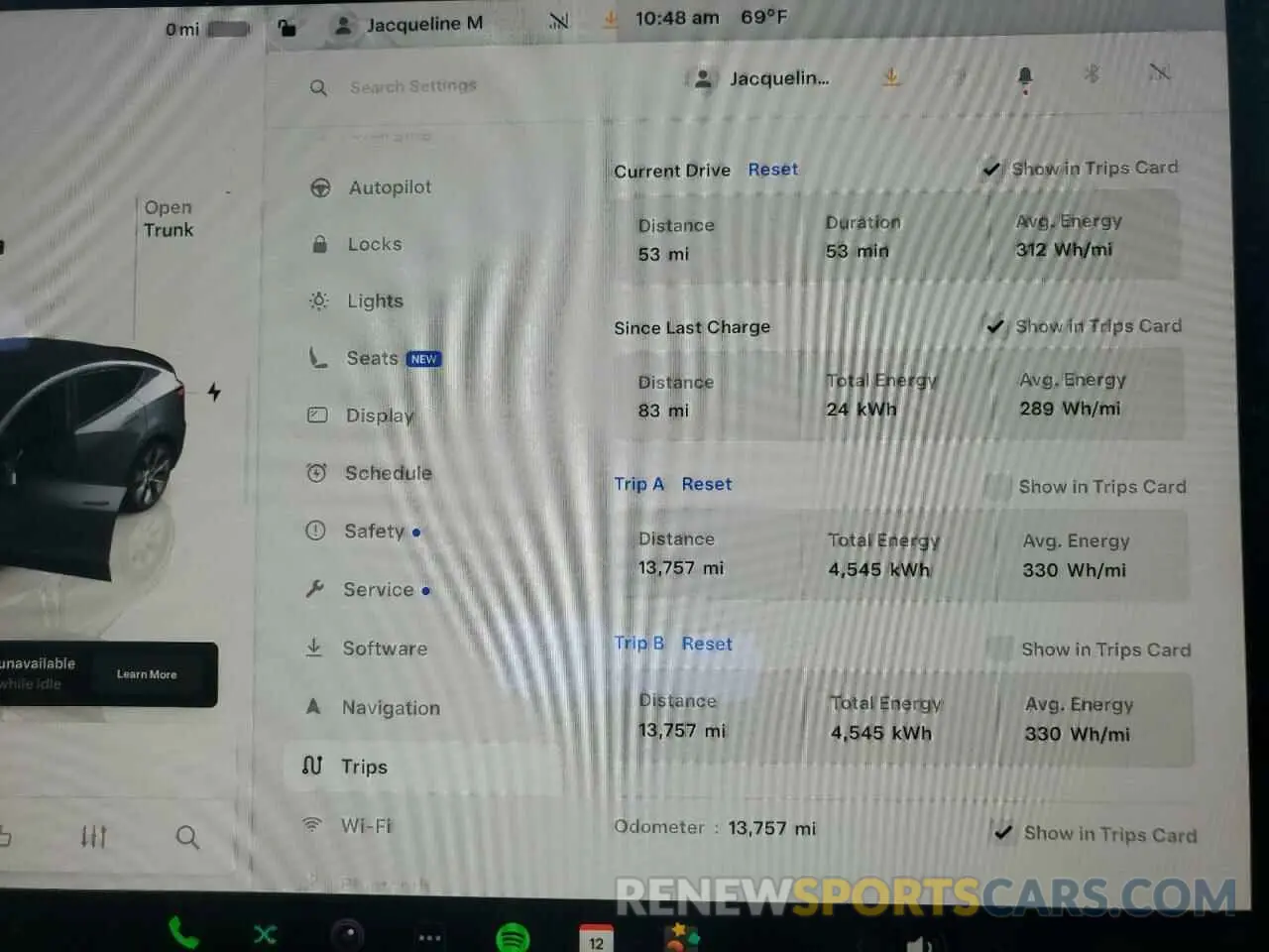 9 Фотография поврежденного автомобиля 7SAYGDEE8PF869440 TESLA MODEL Y 2023