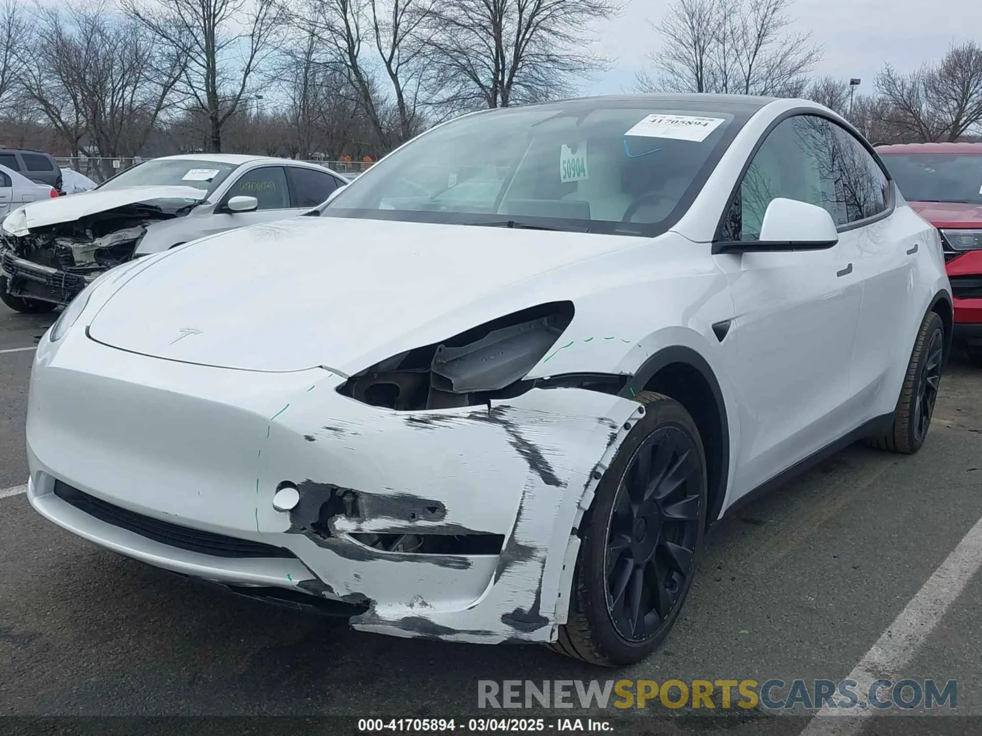 2 Photograph of a damaged car 7SAYGDEE8PF877845 TESLA MODEL Y 2023