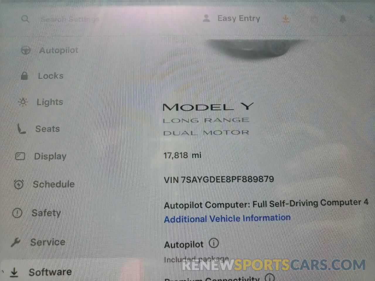 9 Фотография поврежденного автомобиля 7SAYGDEE8PF889879 TESLA MODEL Y 2023