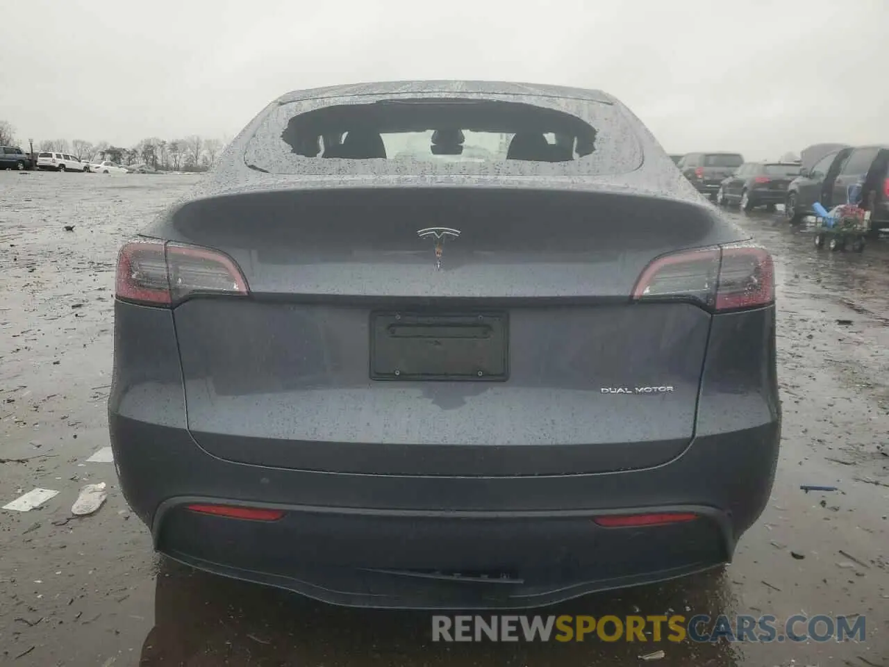 6 Photograph of a damaged car 7SAYGDEE8PF895293 TESLA MODEL Y 2023