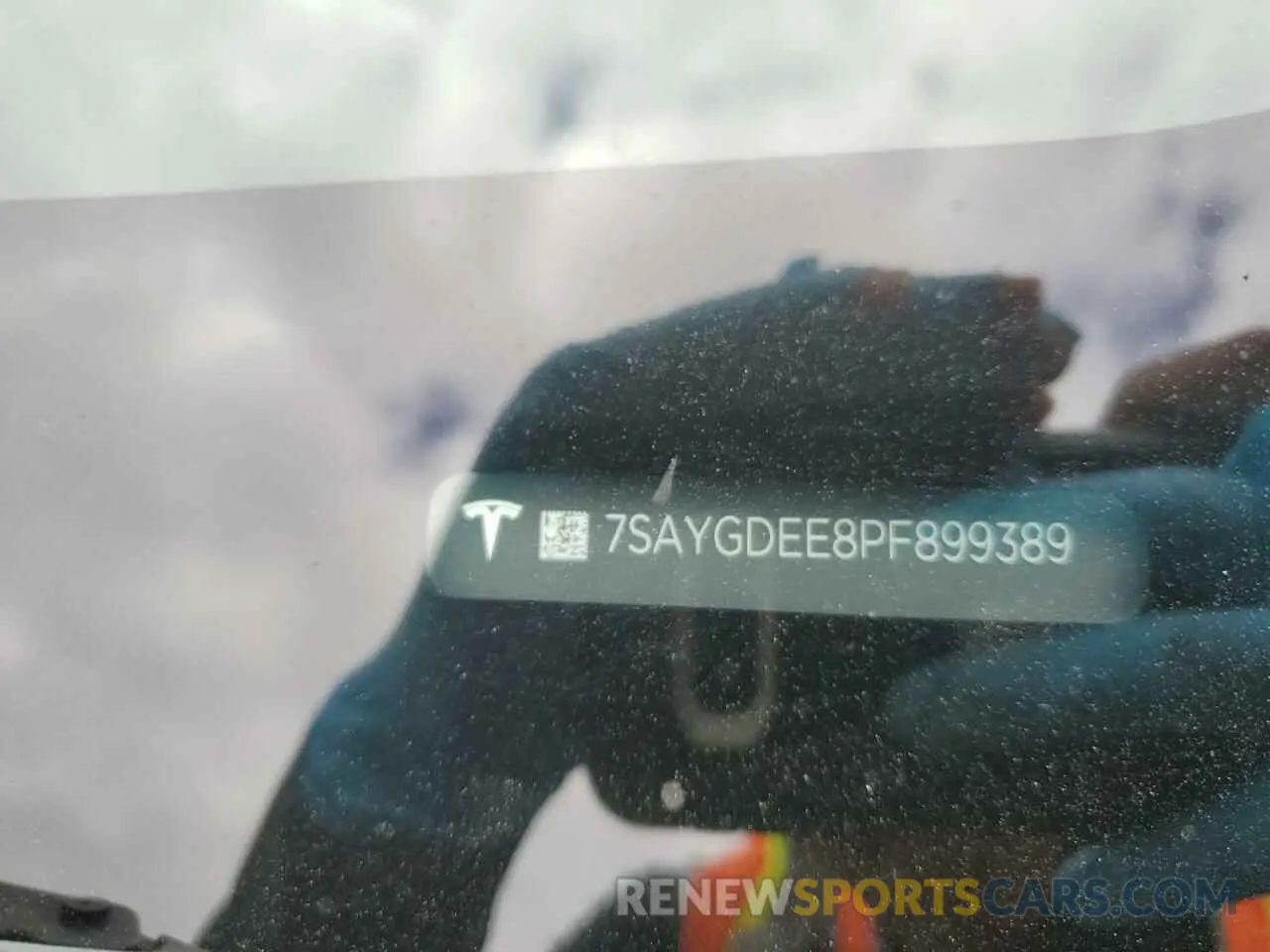 13 Фотография поврежденного автомобиля 7SAYGDEE8PF899389 TESLA MODEL Y 2023