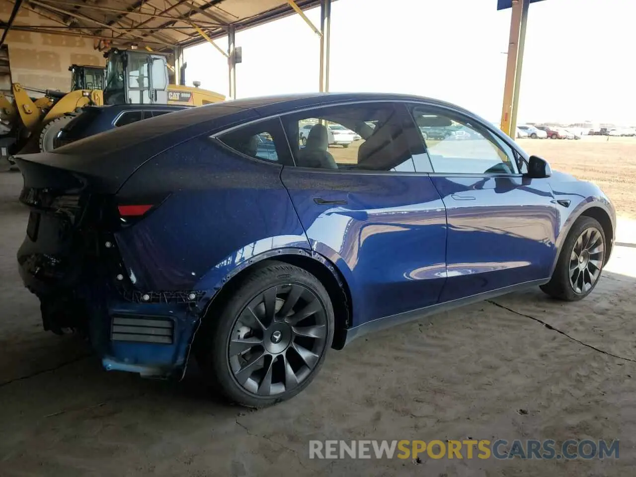 3 Photograph of a damaged car 7SAYGDEE8PF936358 TESLA MODEL Y 2023