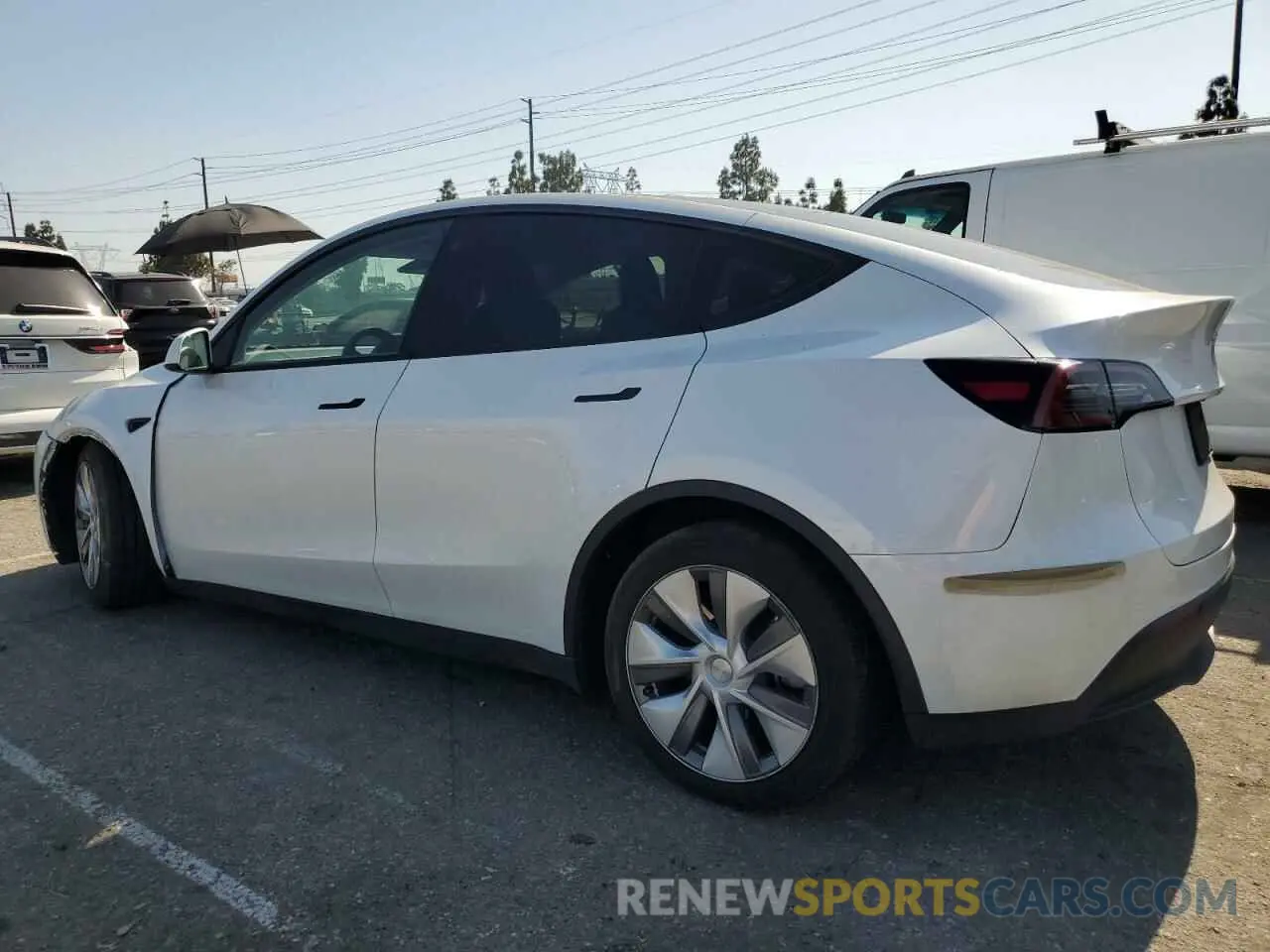 2 Photograph of a damaged car 7SAYGDEE9PA037294 TESLA MODEL Y 2023