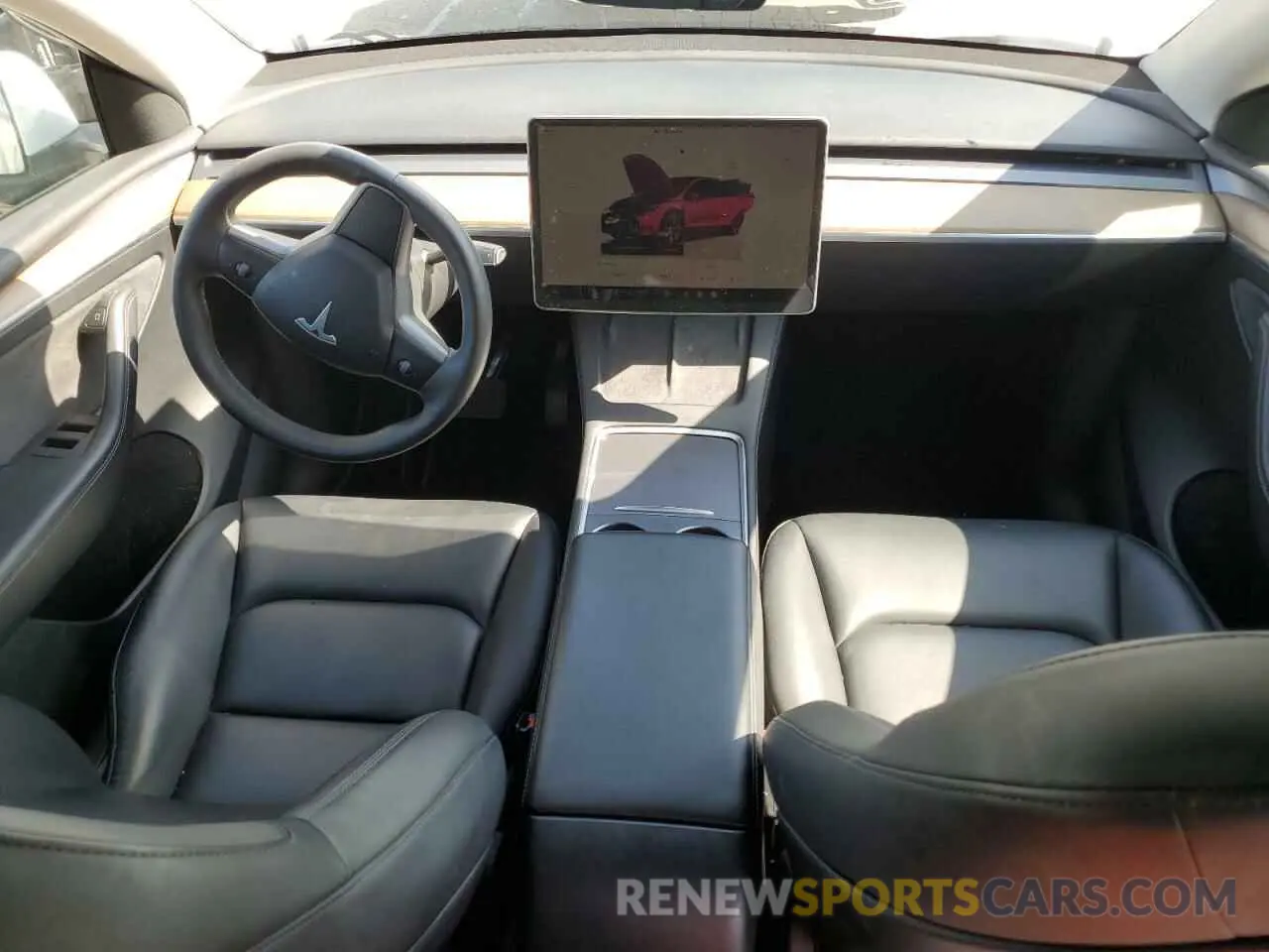 8 Photograph of a damaged car 7SAYGDEE9PA037294 TESLA MODEL Y 2023