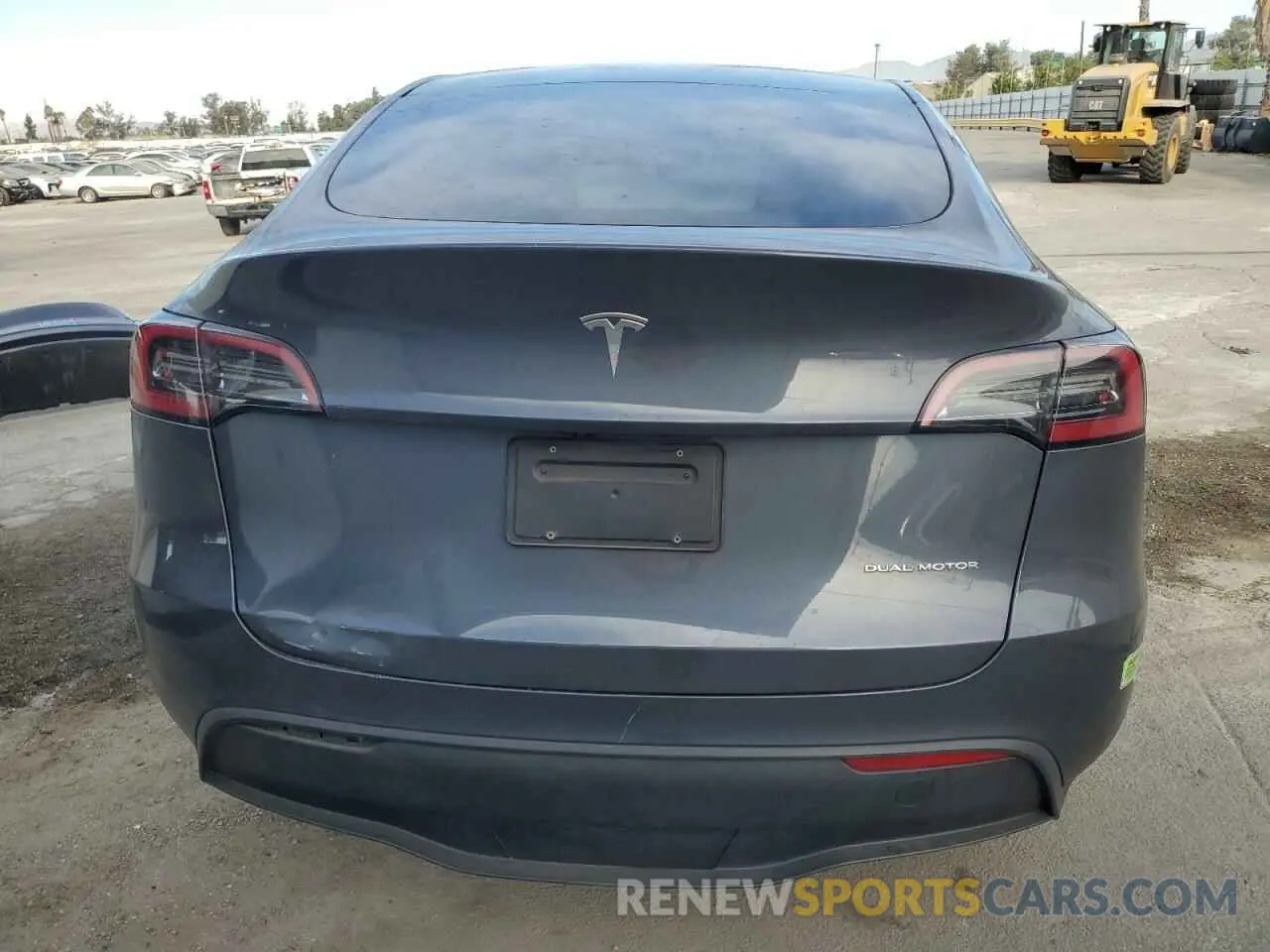 6 Photograph of a damaged car 7SAYGDEE9PA038638 TESLA MODEL Y 2023