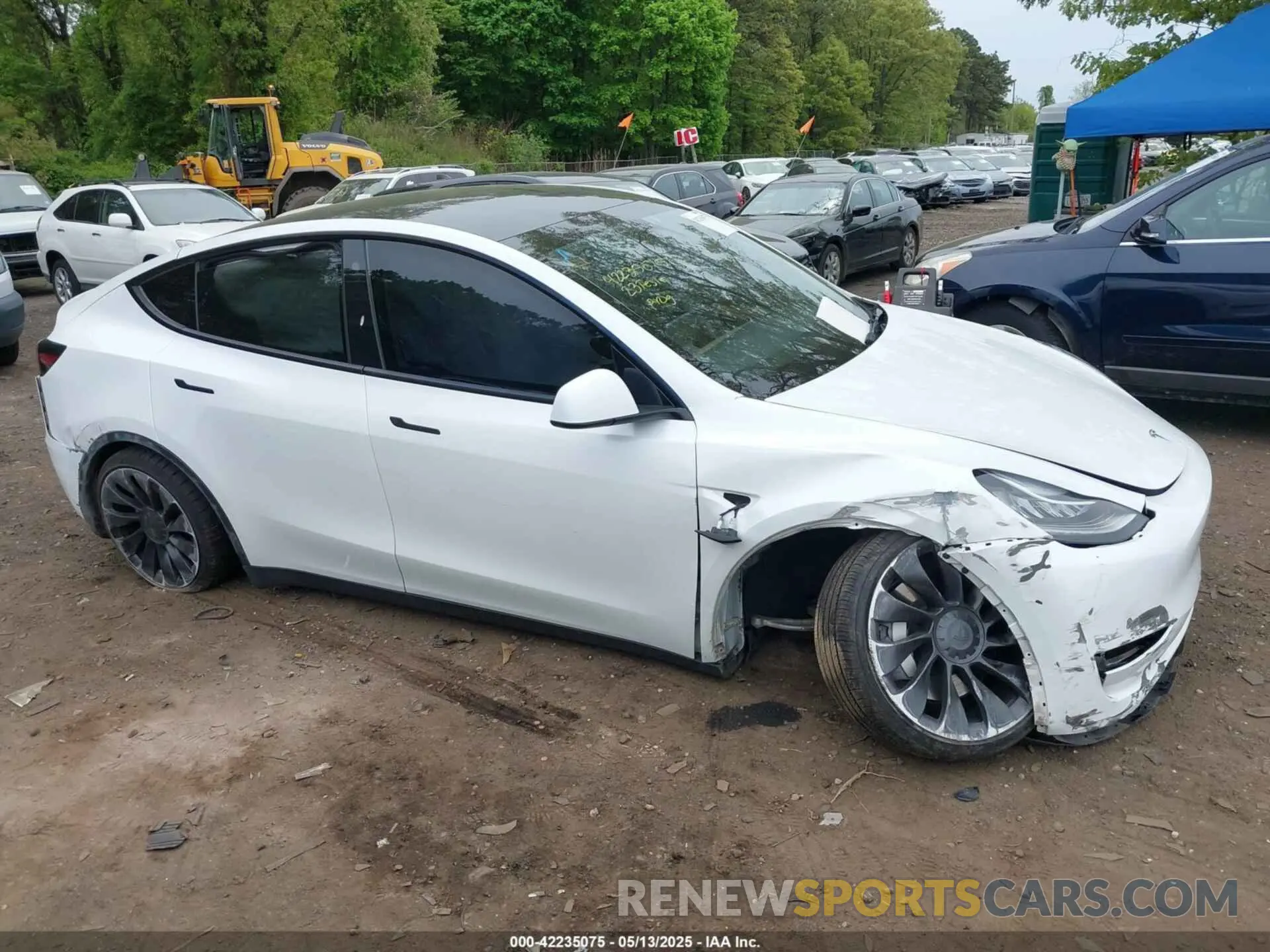 12 Фотография поврежденного автомобиля 7SAYGDEE9PA038770 TESLA MODEL Y 2023