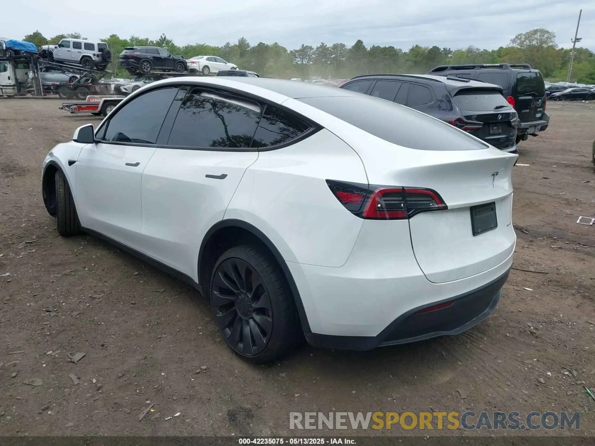 3 Фотография поврежденного автомобиля 7SAYGDEE9PA038770 TESLA MODEL Y 2023