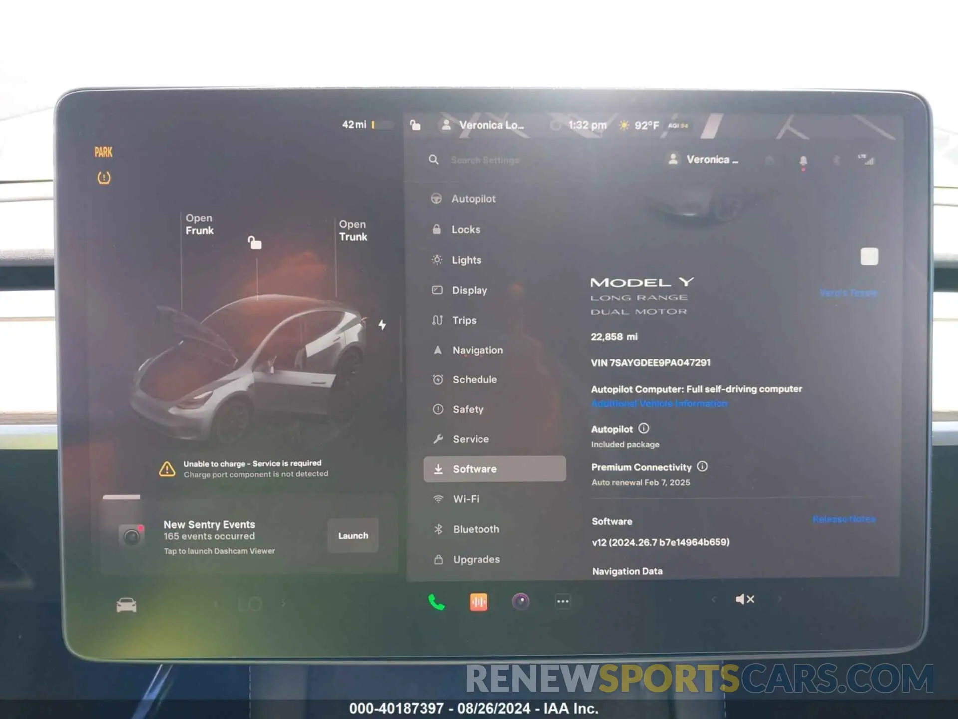 18 Фотография поврежденного автомобиля 7SAYGDEE9PA047291 TESLA MODEL Y 2023