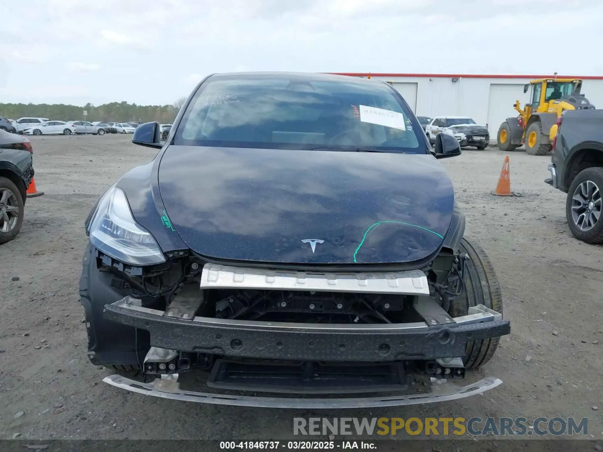 12 Фотография поврежденного автомобиля 7SAYGDEE9PA051535 TESLA MODEL Y 2023
