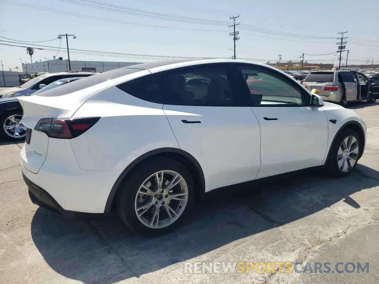 3 Фотография поврежденного автомобиля 7SAYGDEE9PA062390 TESLA MODEL Y 2023