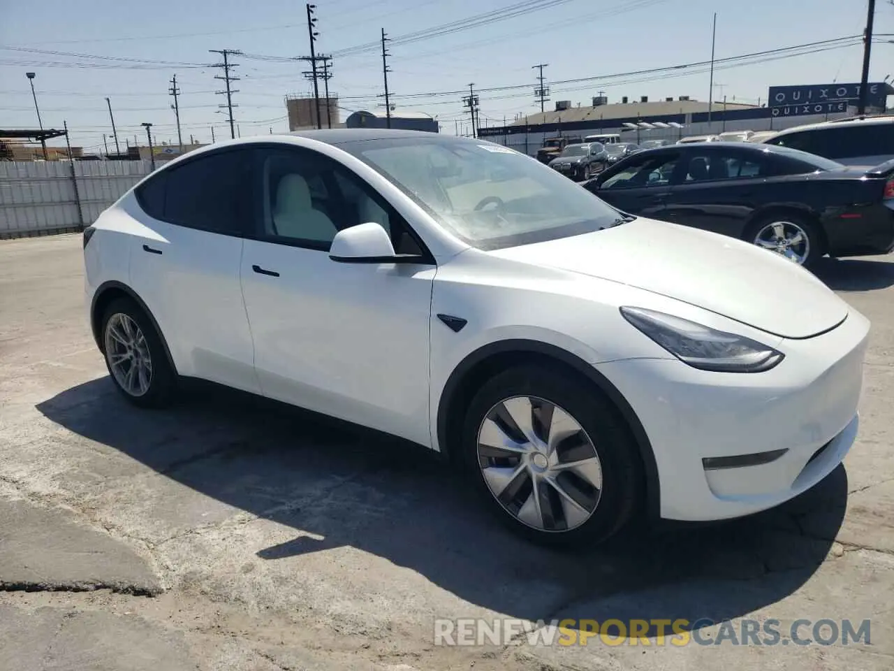 4 Фотография поврежденного автомобиля 7SAYGDEE9PA062390 TESLA MODEL Y 2023