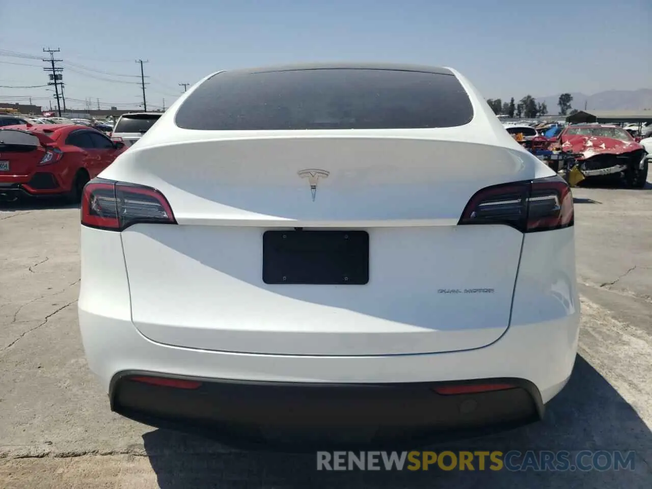 6 Фотография поврежденного автомобиля 7SAYGDEE9PA062390 TESLA MODEL Y 2023