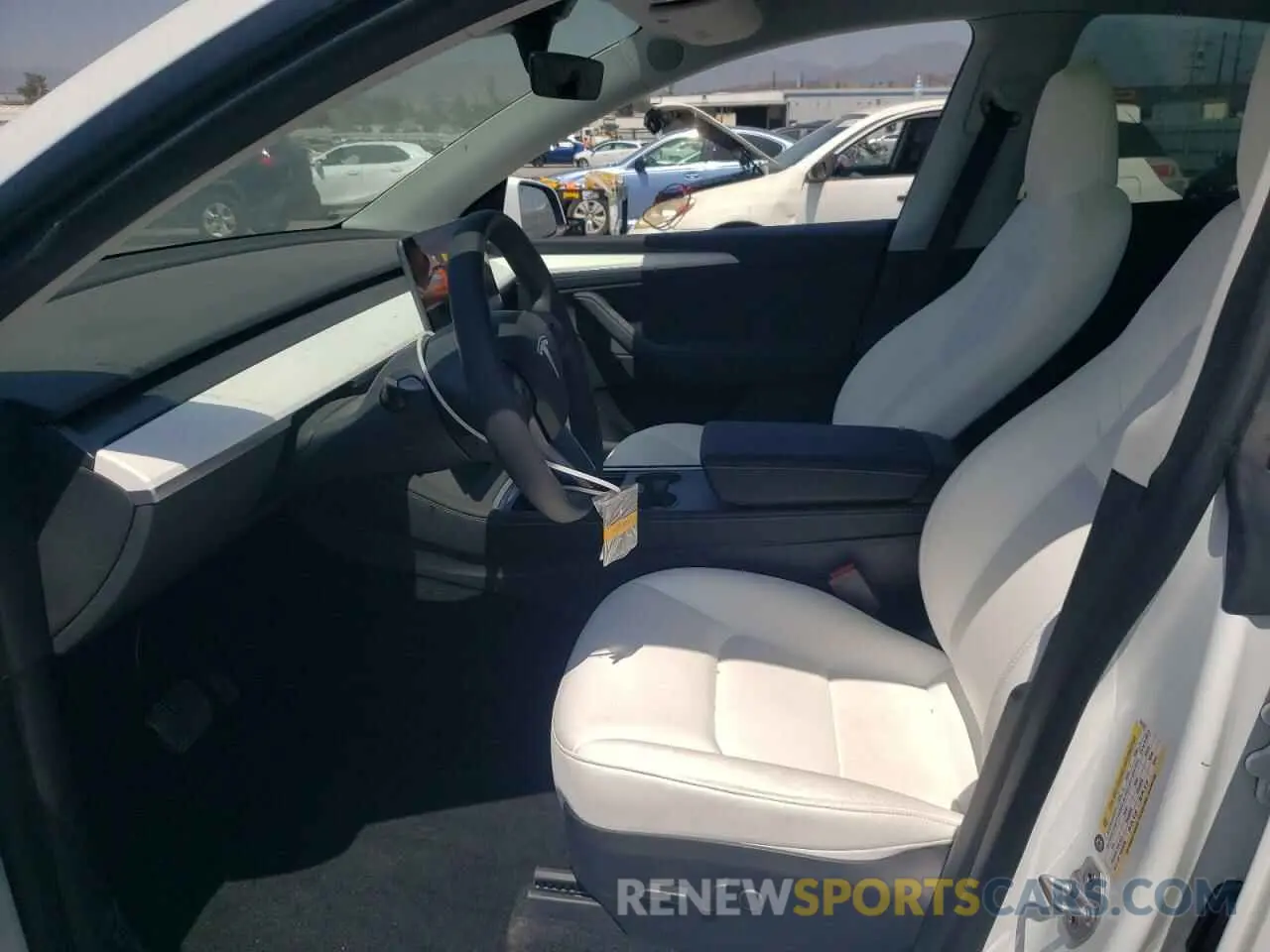 7 Фотография поврежденного автомобиля 7SAYGDEE9PA062390 TESLA MODEL Y 2023