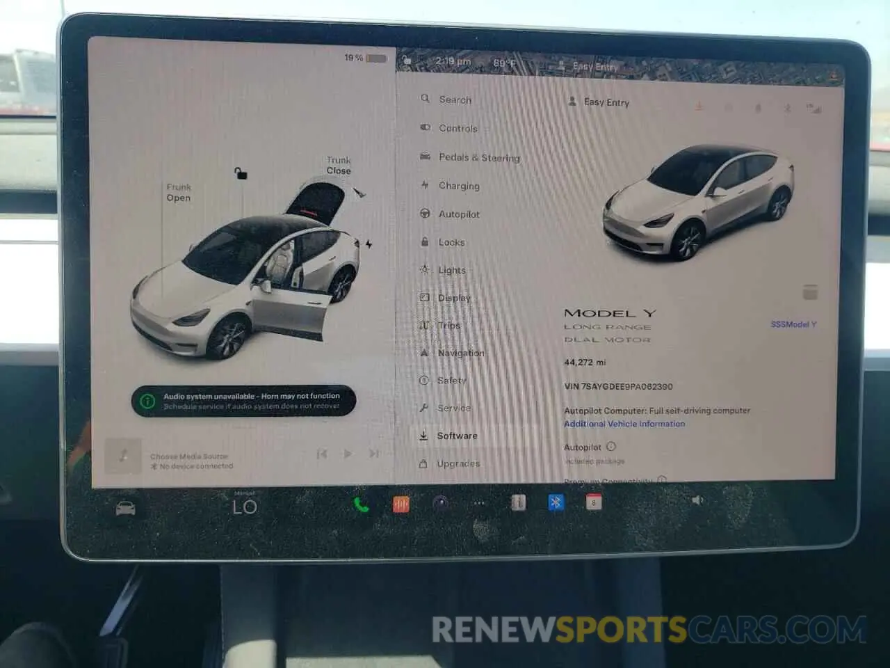 9 Фотография поврежденного автомобиля 7SAYGDEE9PA062390 TESLA MODEL Y 2023