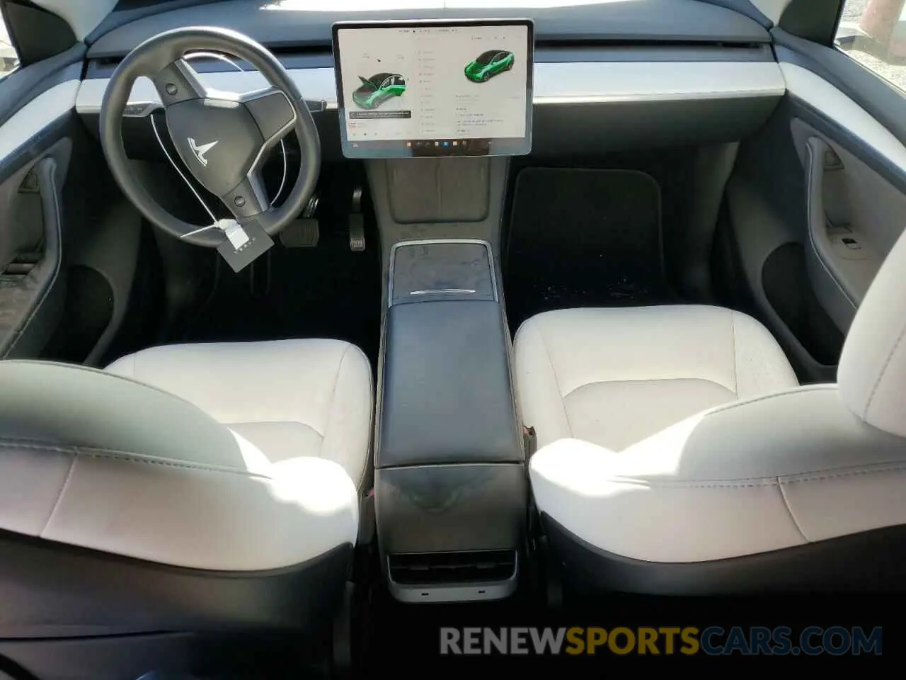 8 Photograph of a damaged car 7SAYGDEE9PA089315 TESLA MODEL Y 2023