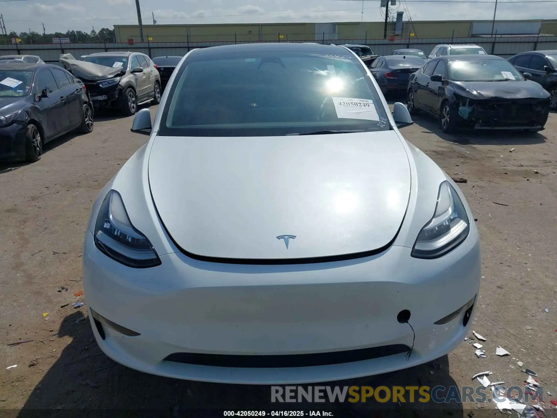 11 Фотография поврежденного автомобиля 7SAYGDEE9PA117288 TESLA MODEL Y 2023