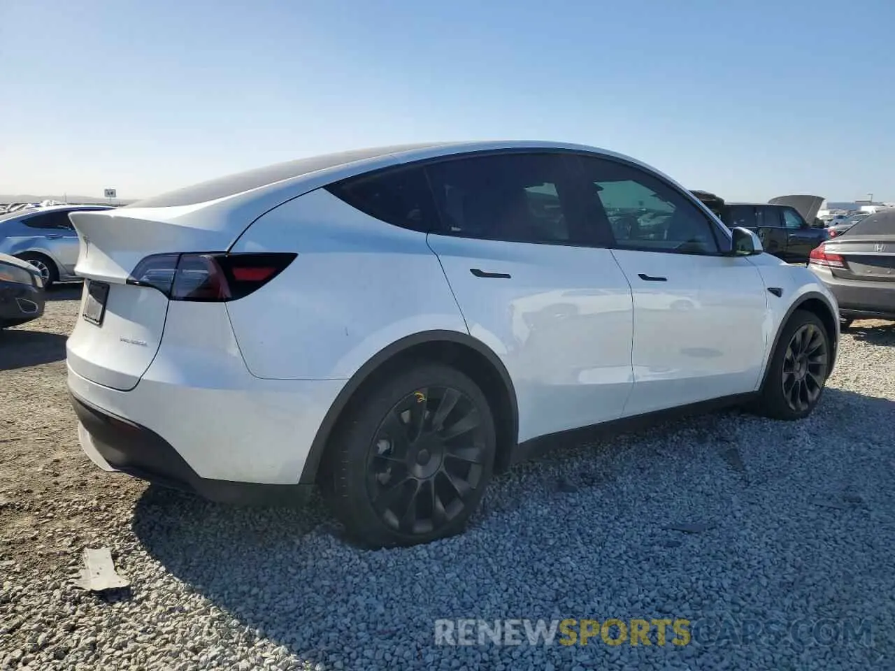 3 Photograph of a damaged car 7SAYGDEE9PA123320 TESLA MODEL Y 2023