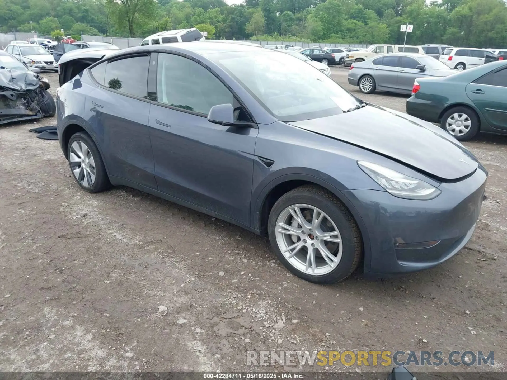 1 Фотография поврежденного автомобиля 7SAYGDEE9PA130624 TESLA MODEL Y 2023