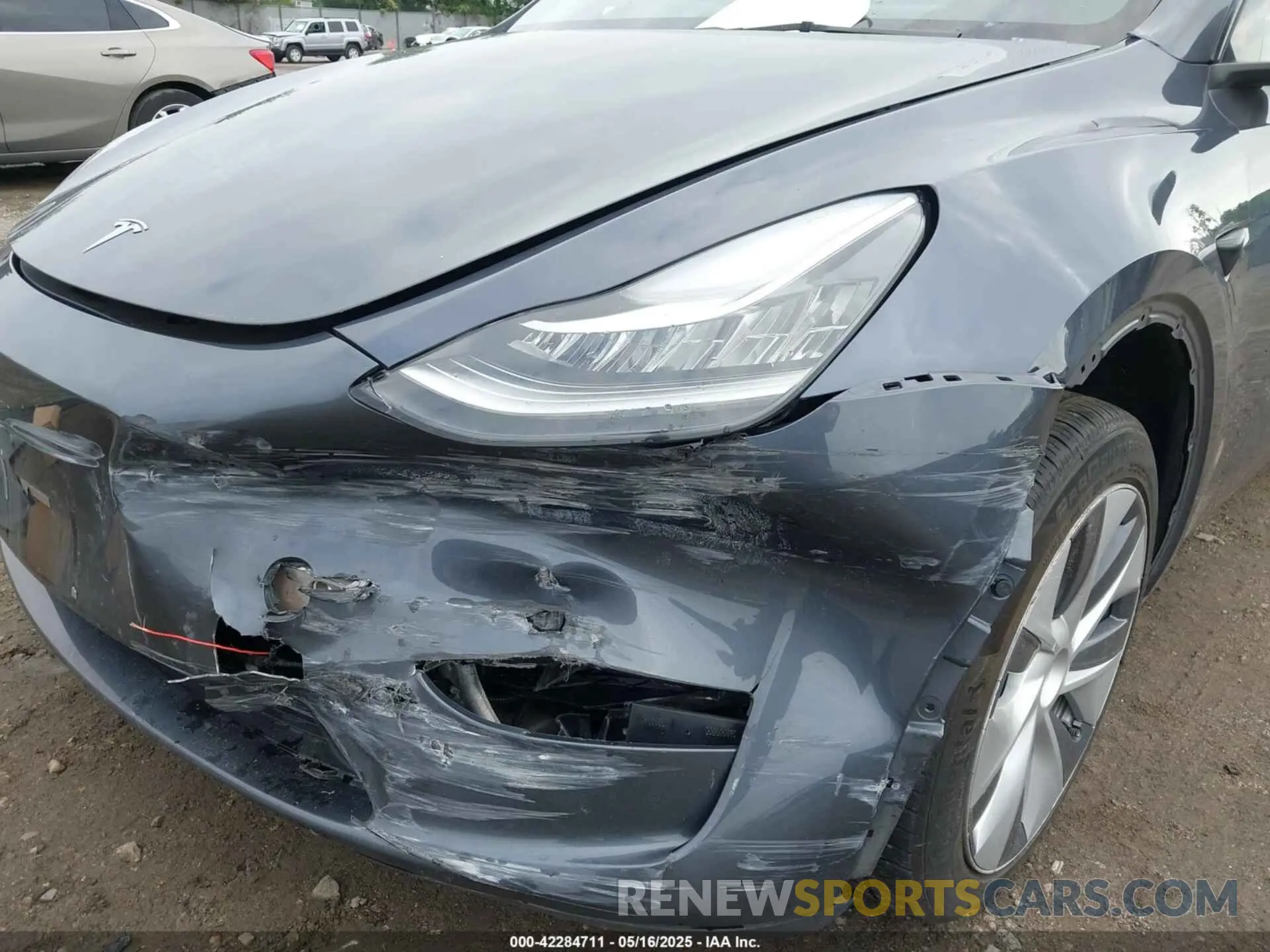 6 Фотография поврежденного автомобиля 7SAYGDEE9PA130624 TESLA MODEL Y 2023