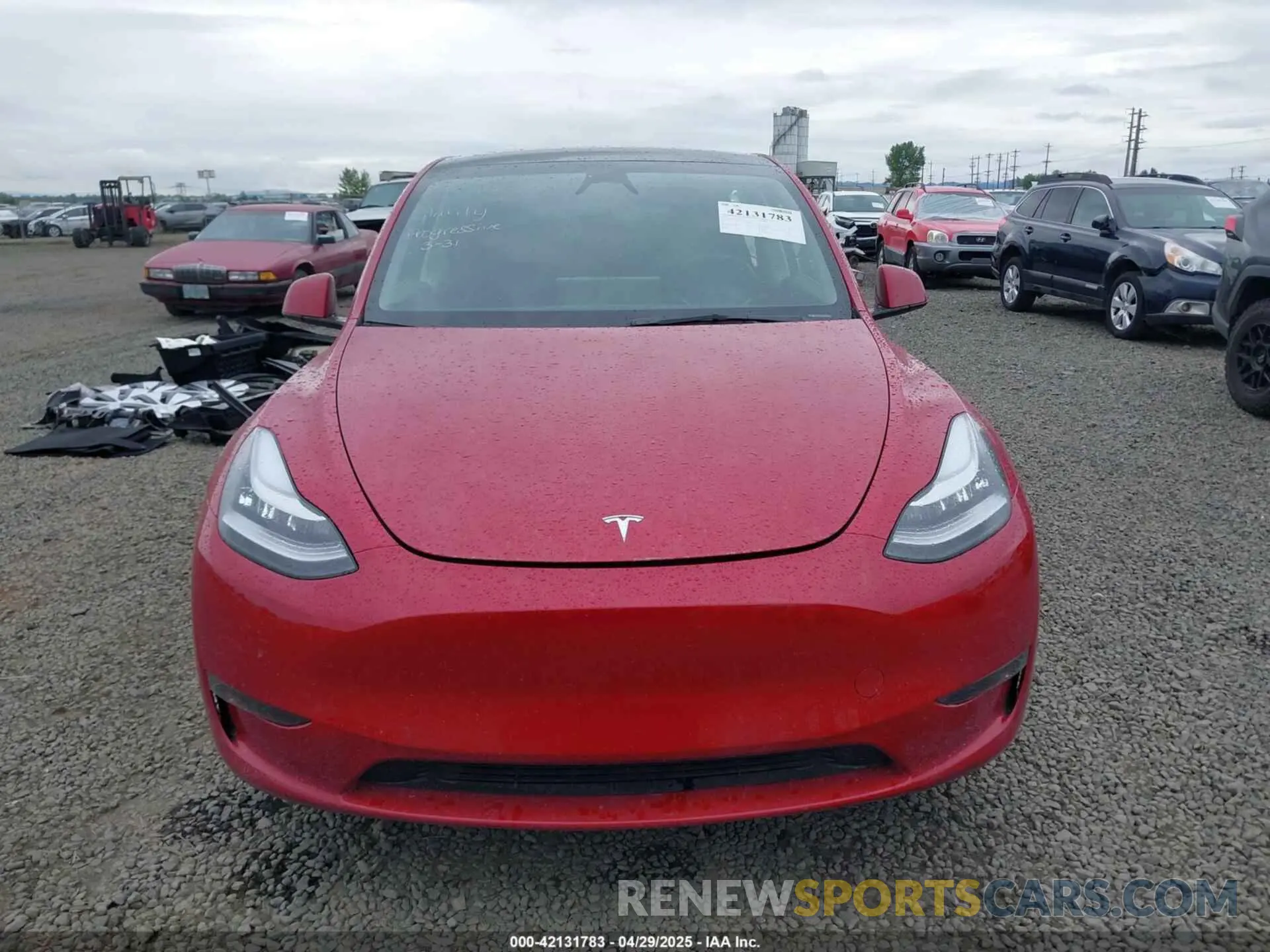 13 Photograph of a damaged car 7SAYGDEE9PA145947 TESLA MODEL Y 2023