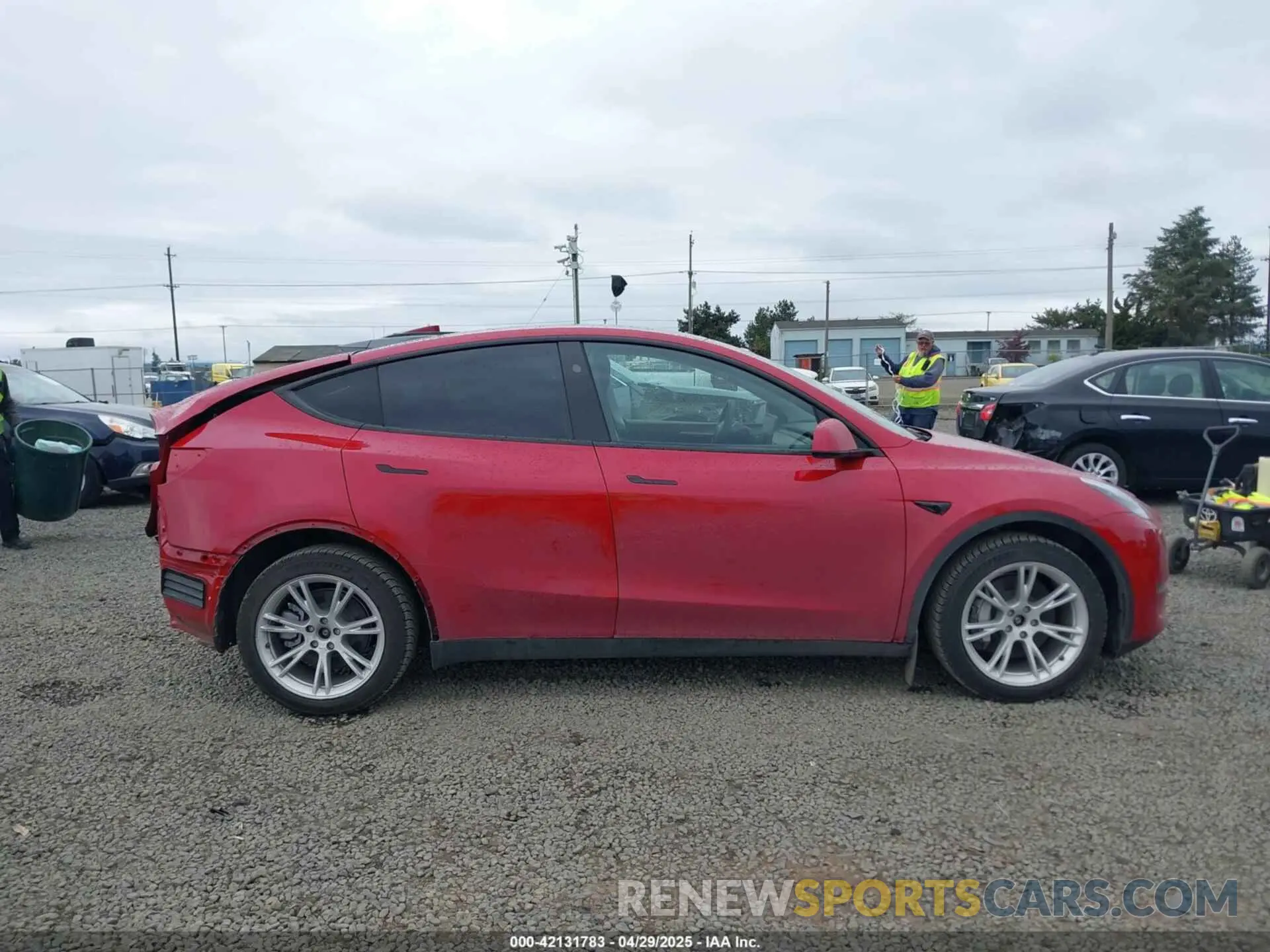 14 Photograph of a damaged car 7SAYGDEE9PA145947 TESLA MODEL Y 2023
