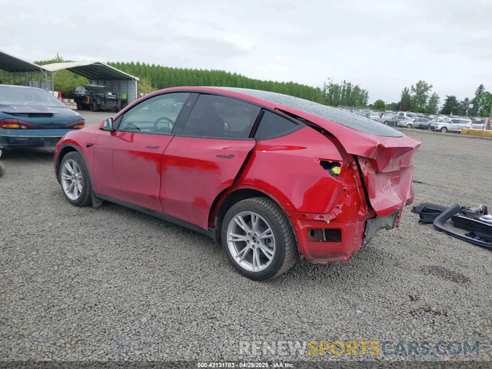 3 Photograph of a damaged car 7SAYGDEE9PA145947 TESLA MODEL Y 2023