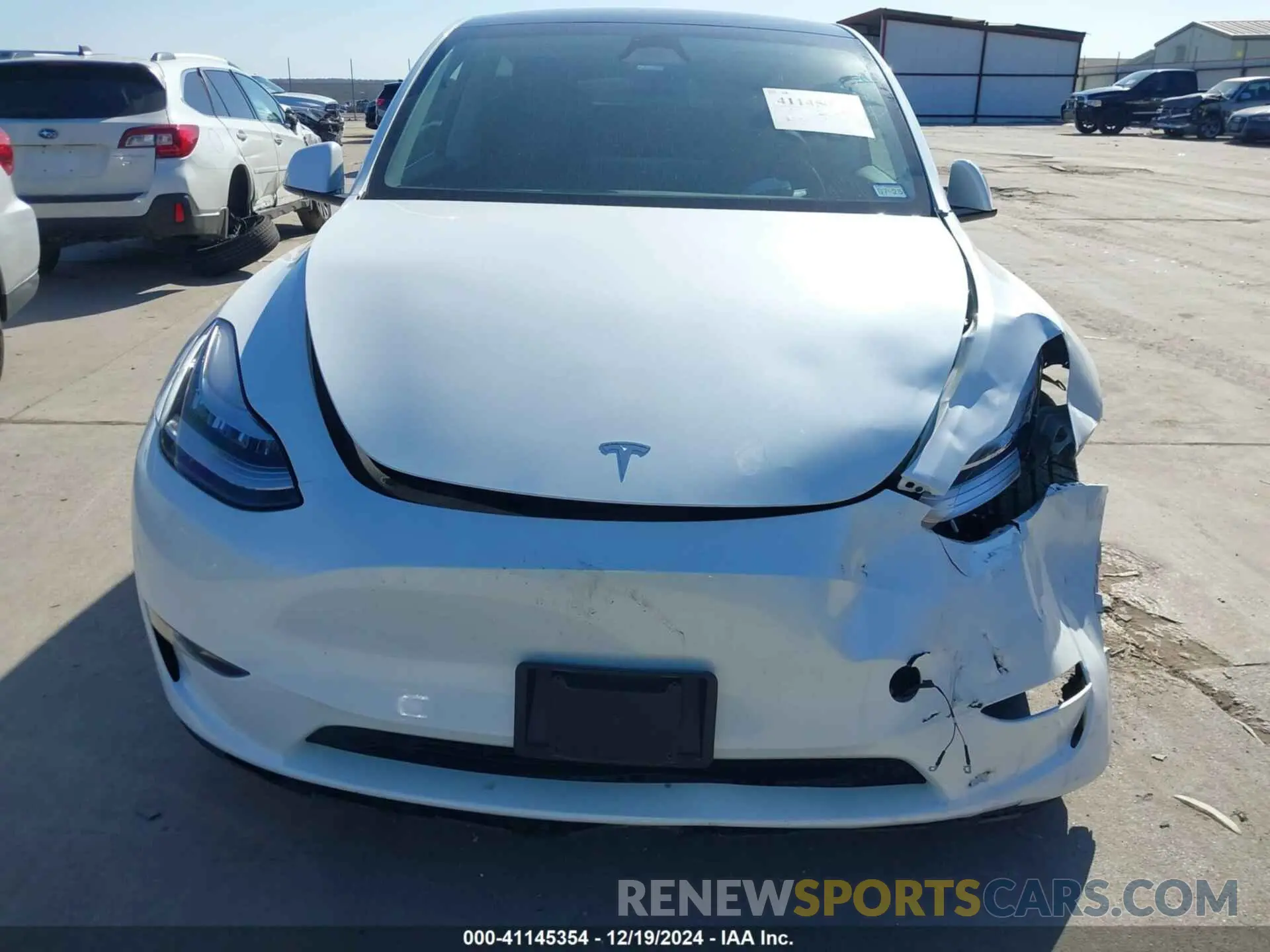 12 Photograph of a damaged car 7SAYGDEE9PA157175 TESLA MODEL Y 2023