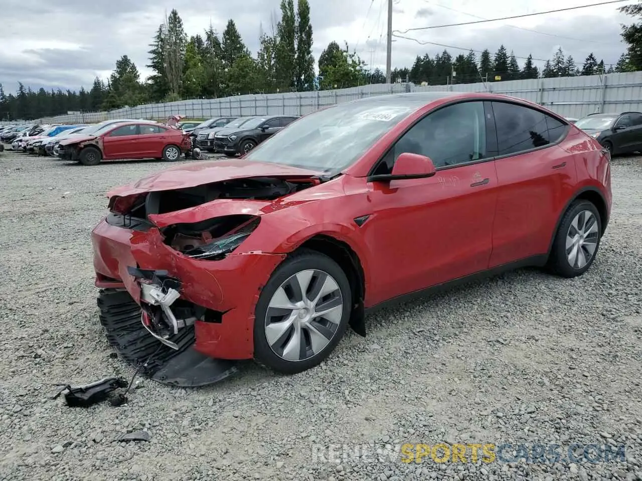 1 Фотография поврежденного автомобиля 7SAYGDEE9PA159590 TESLA MODEL Y 2023