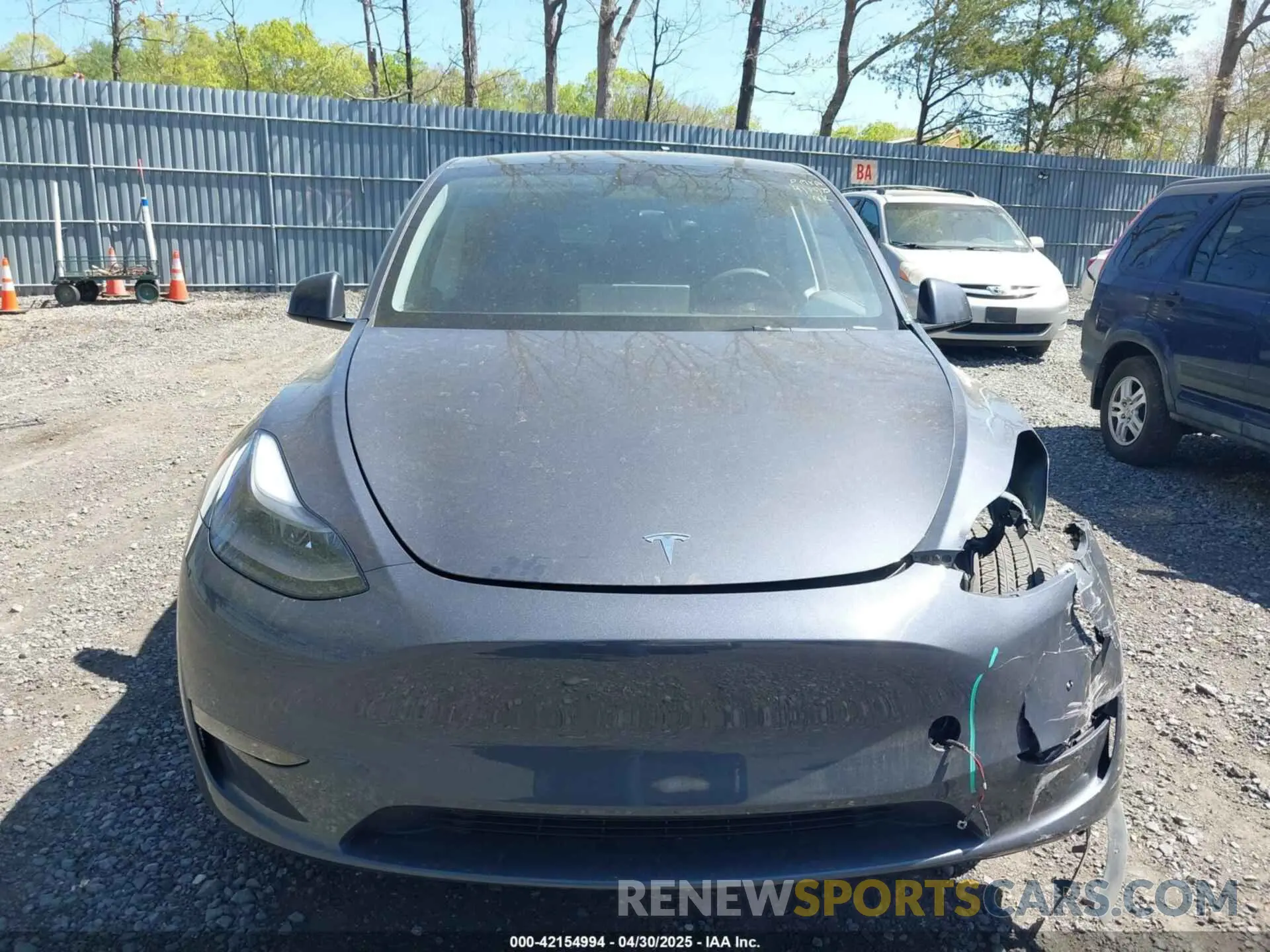 12 Фотография поврежденного автомобиля 7SAYGDEE9PA170556 TESLA MODEL Y 2023